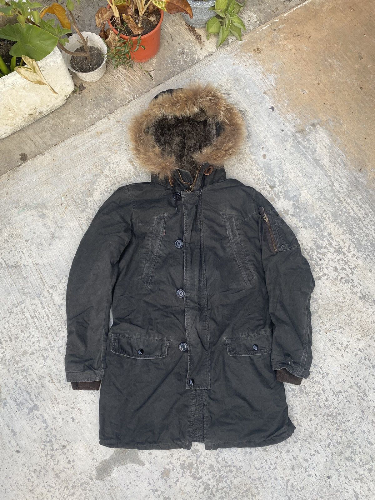 Johnbull John Bull Furred Hood Parka Size M / US 6-8 / IT 42-44 - 1 Thumbnail
