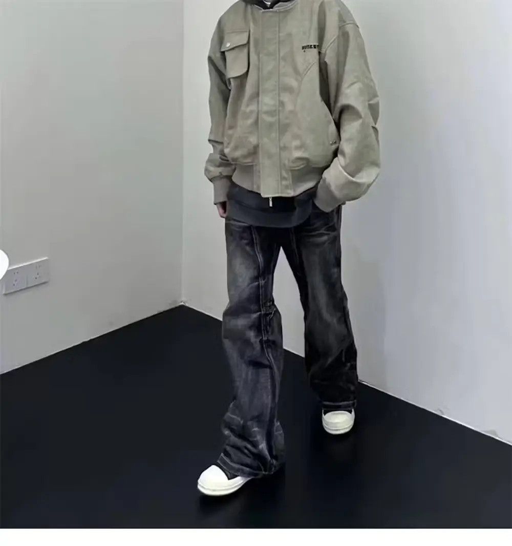 Japanese Brand × Jean Y2k Black Baggy Jeans Size US 32 / EU 48 - 2 Thumbnail