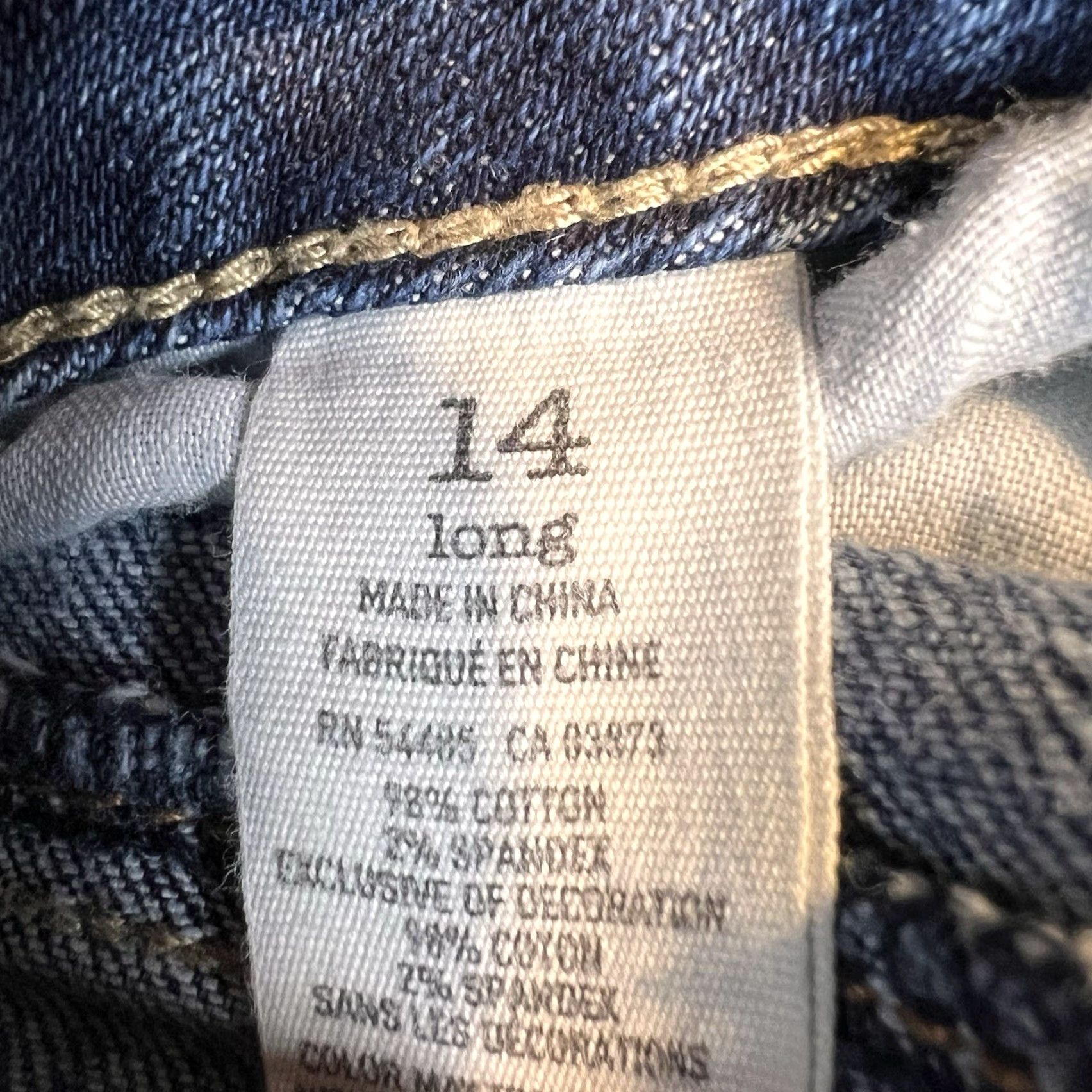American Eagle Outfitters American Eagle Outfitters Jeans Women 14L Bootcut Low Rise Dark Wash Stretch Denim 31in inseam Size 36" / US 14 / IT 50 - 5 Thumbnail