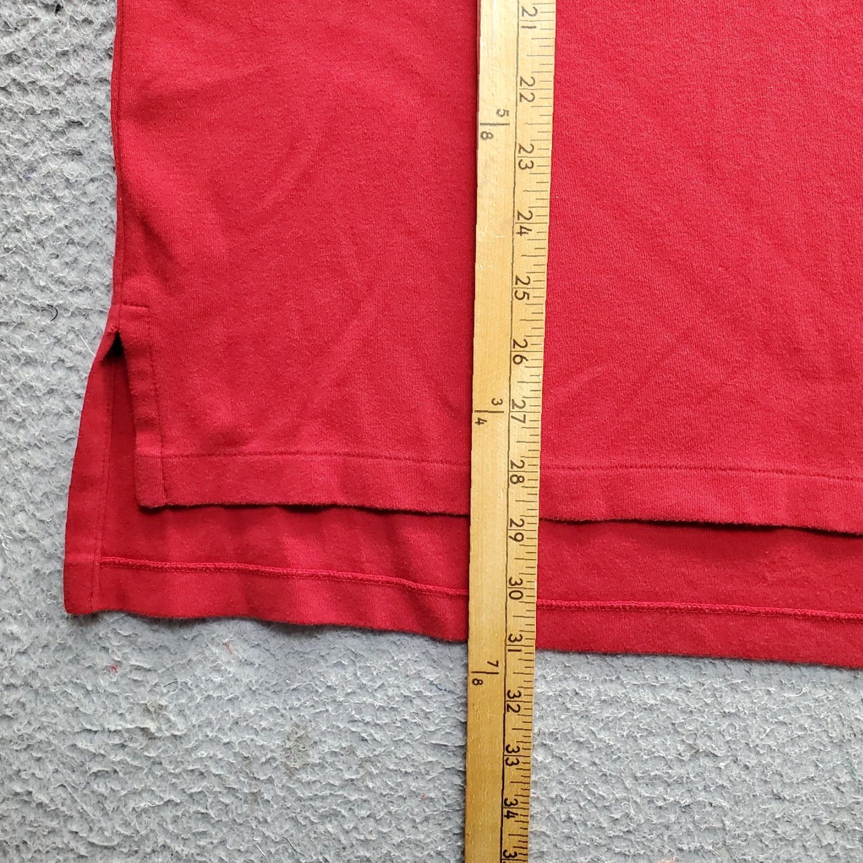 Polo Ralph Lauren Polo Ralph Lauren Polo Shirt Mens M Red Performance Pony Logo High Low Slit Size US M / EU 48-50 / 2 - 3 Thumbnail