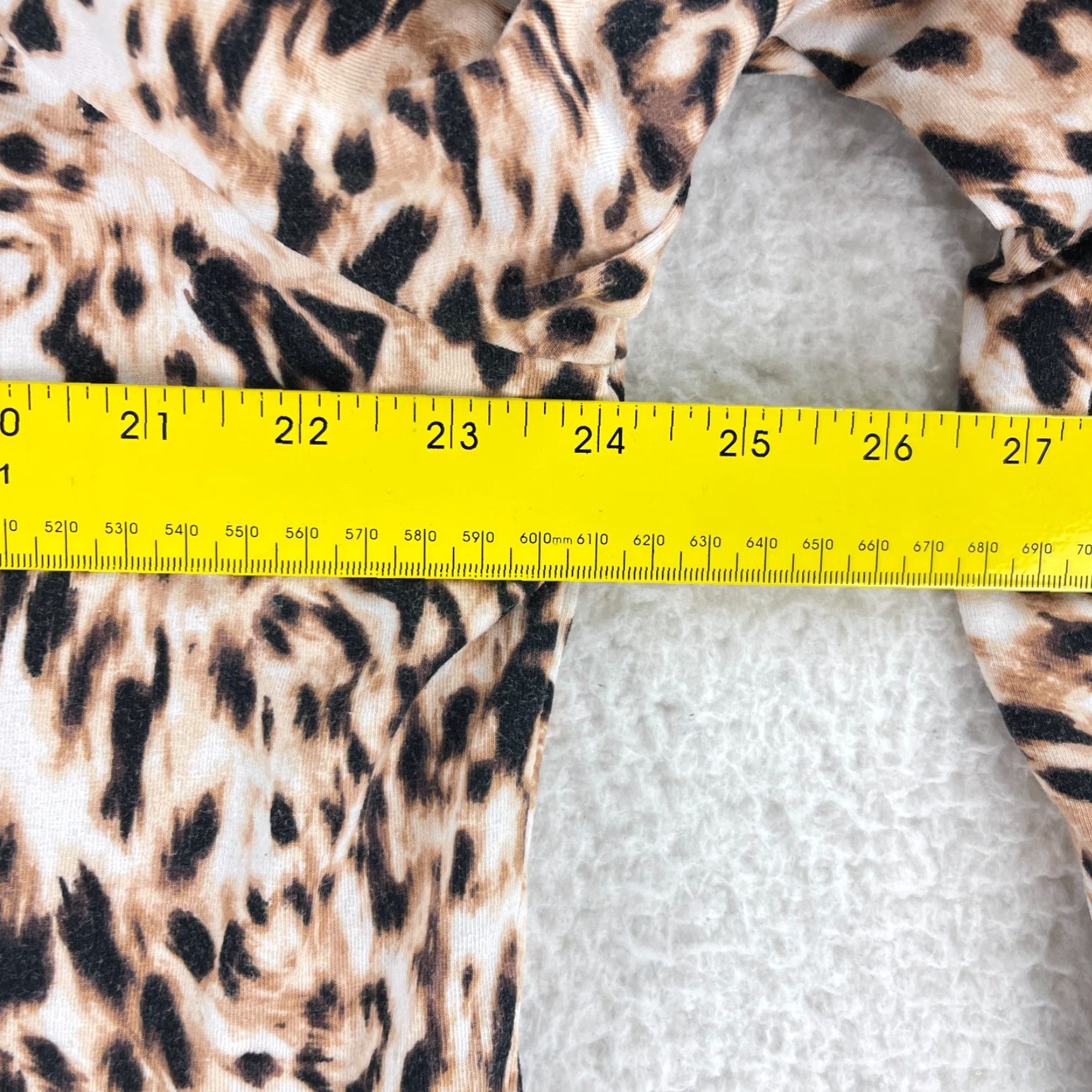 Vintage Soma Brown Animal Print Long Sleeve Pajama Dress Womens Pullover Size XXLarge Size XXL / US 16-18 / IT 52-54 - 7 Thumbnail