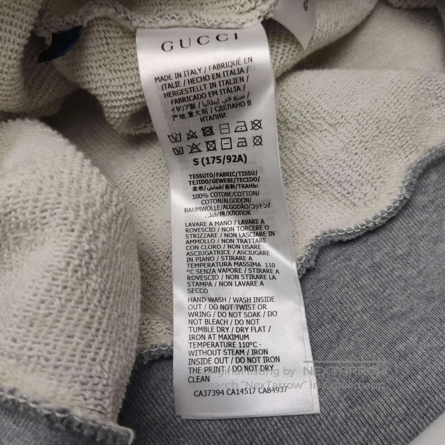 Gucci Gray 'FLASH' Donald Duck Graphic Sweatshirt L. Size US L / EU 52-54 / 3 - 9 Thumbnail