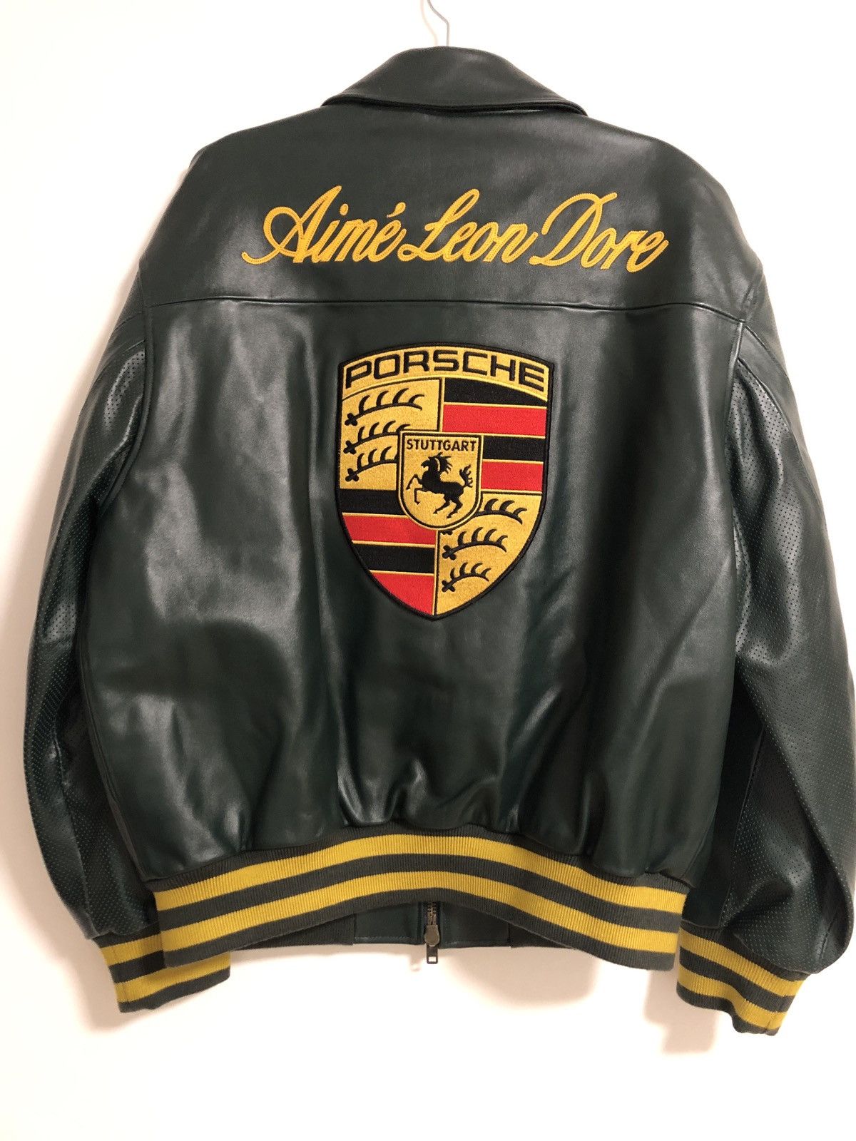 ALD x Porsche 993 Turbo Leather Club Jacket M