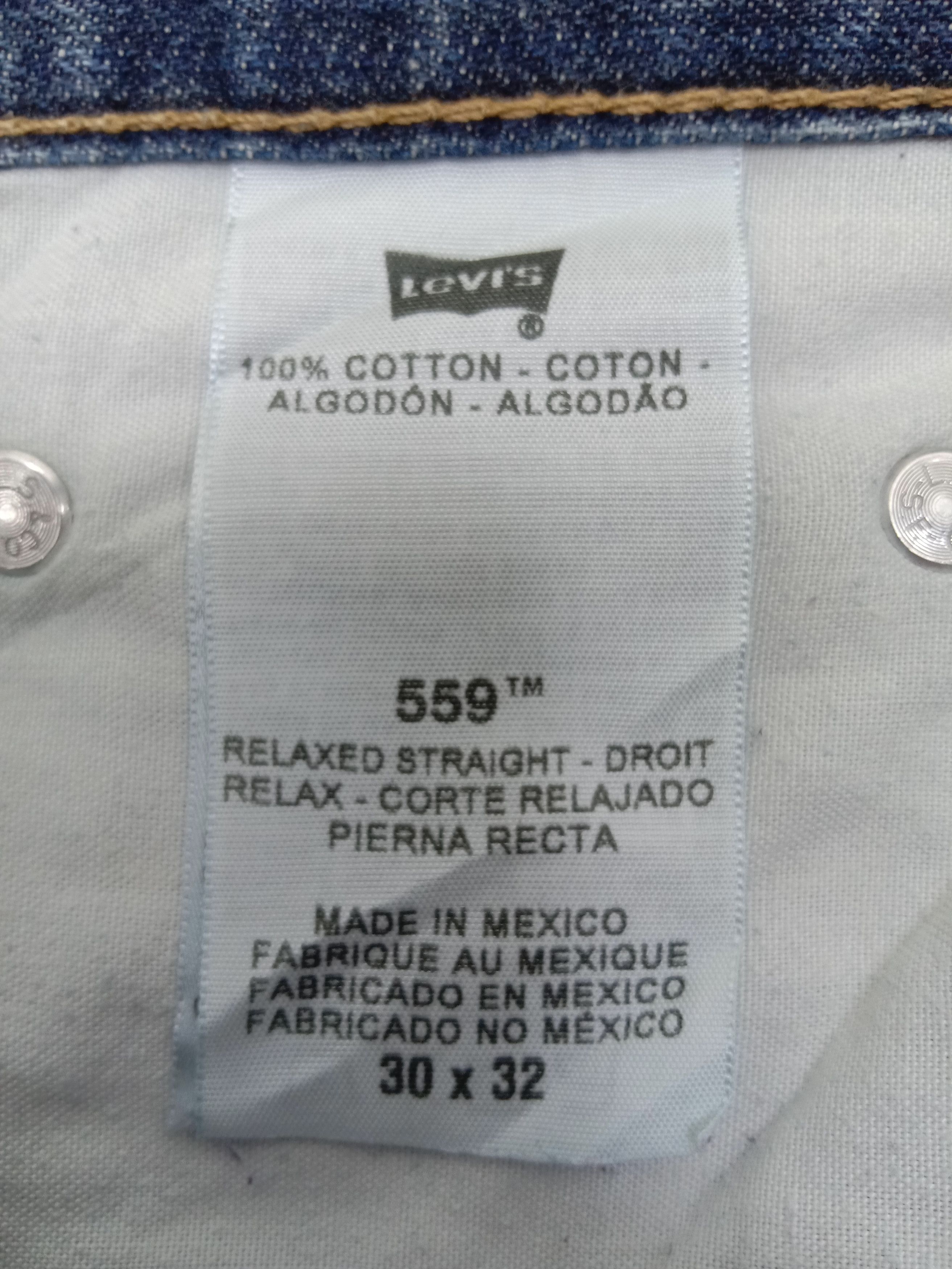 Levi's Vintage Levi's 559 Jeans Relaxed Straight Denim Size US 31 - 12 Thumbnail