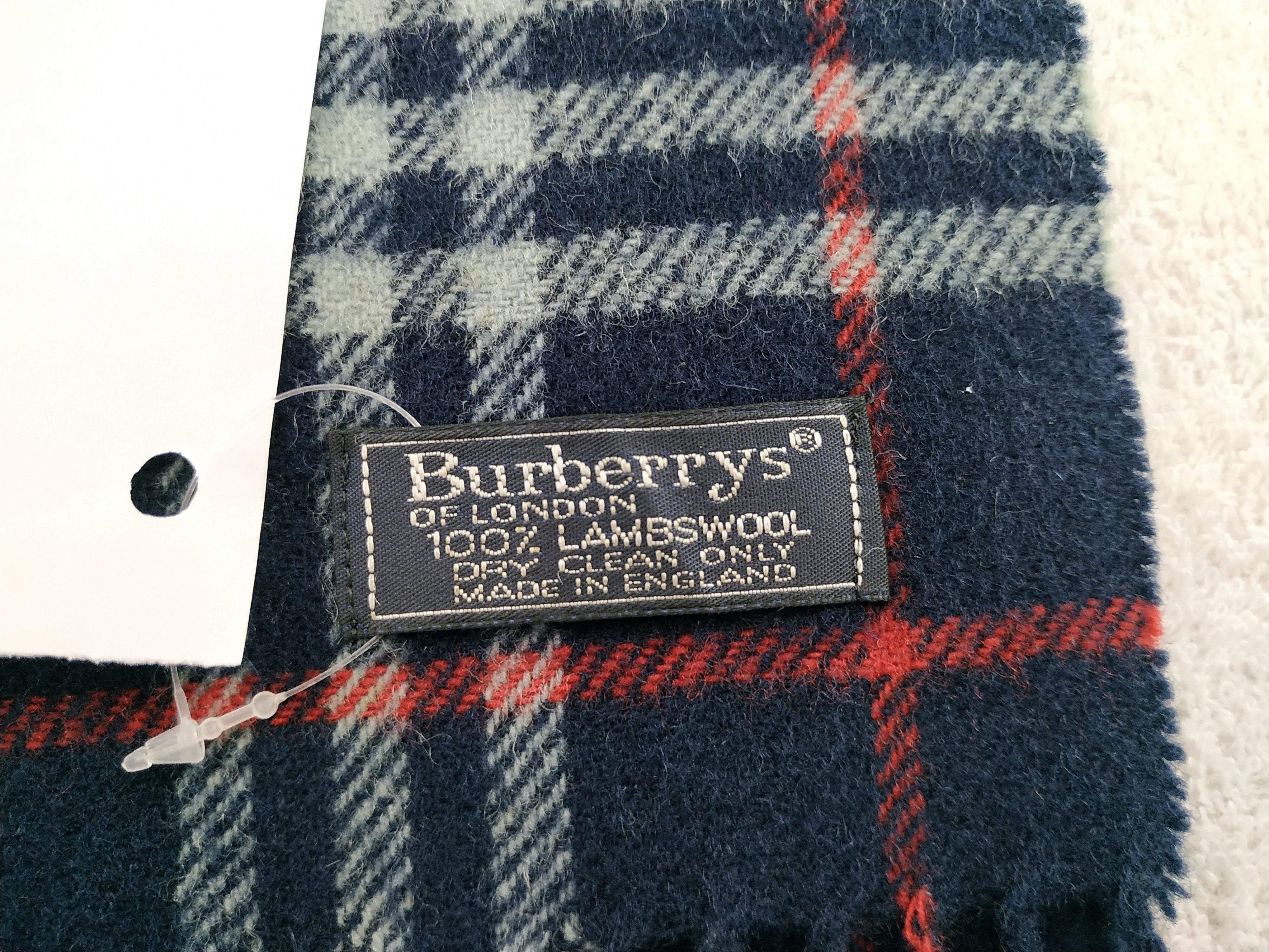 Burberry × Vintage Burberry Scarf / Muffler / Neckwear - WW232 Size ONE SIZE - 6 Thumbnail