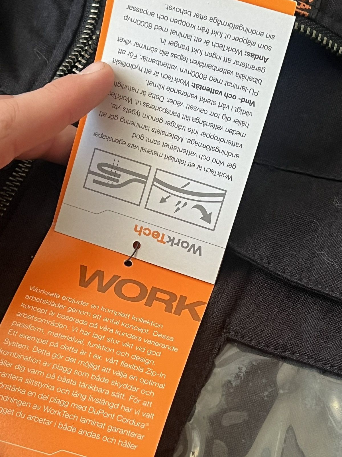 Other New With Tags WorkSafe Heavy Duty Waterproof Work Jacket Size US XL / EU 56 / 4 - 13 Thumbnail