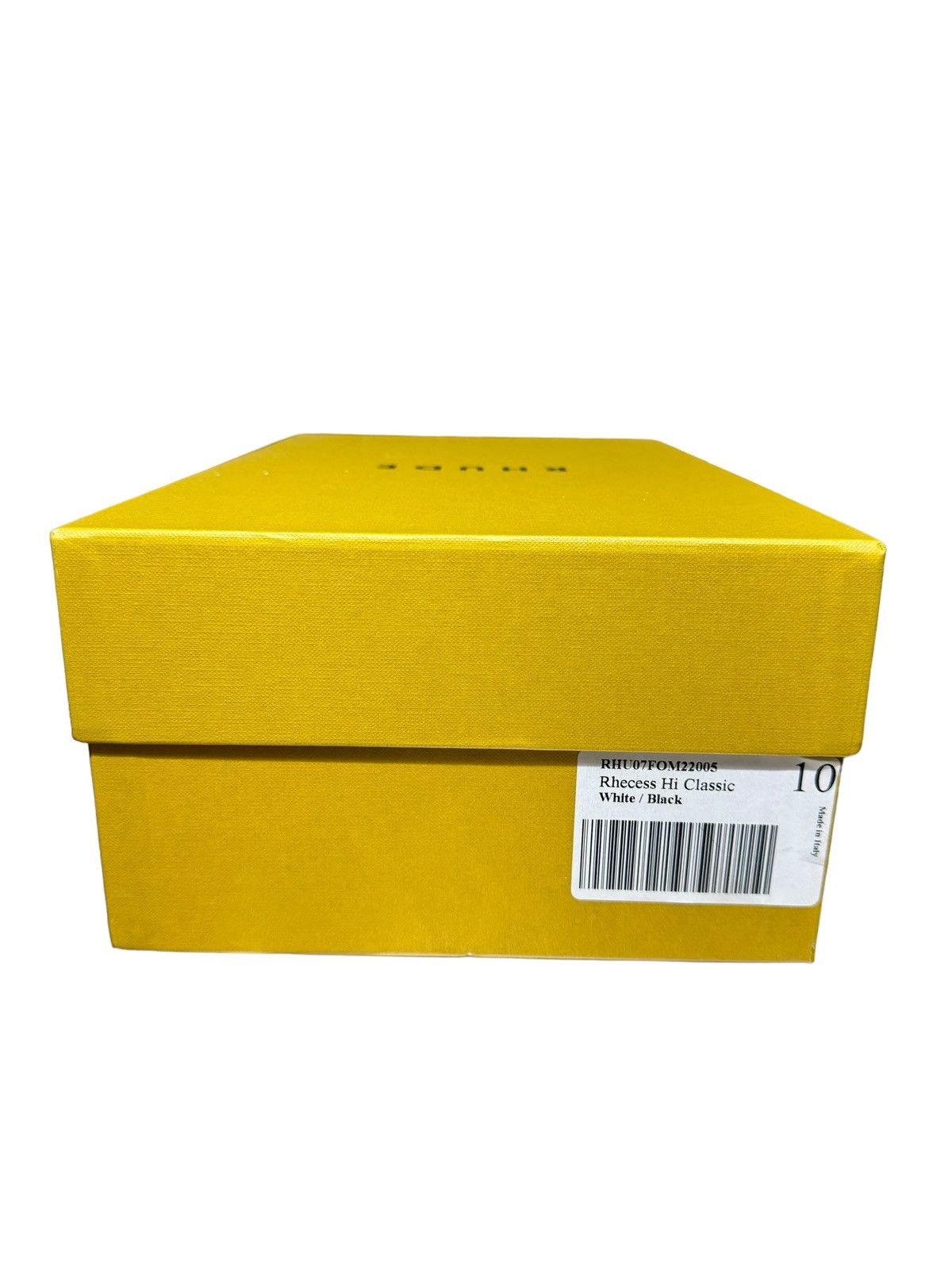 Rhude “Hell Yeah” Rhecess Hi Classic White/Black Size US 10 / EU 43 - 6 Thumbnail