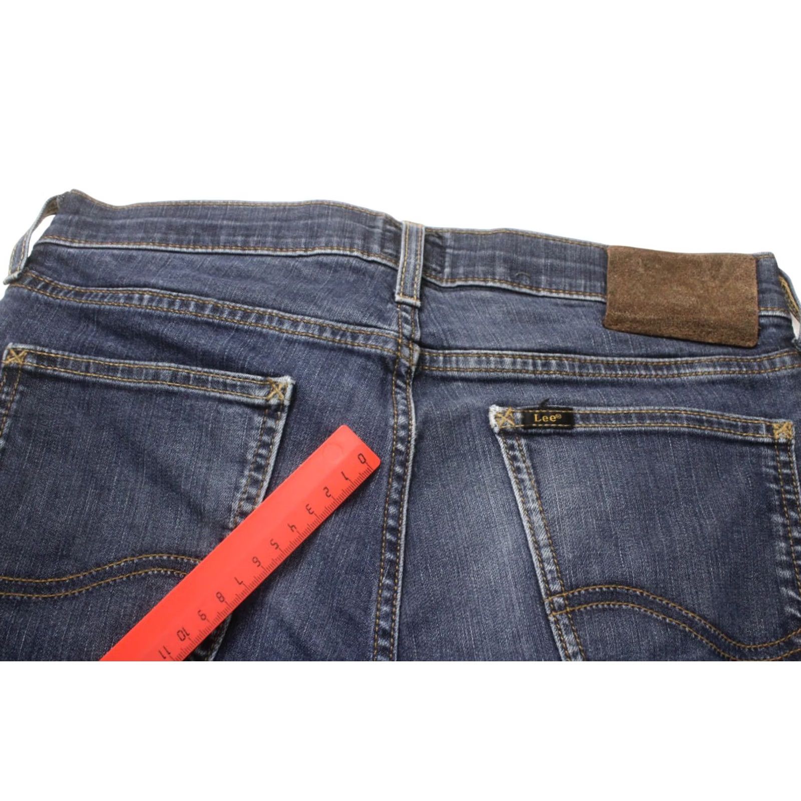 Lee LEE Luke Jeans Men's W29/L32 Slim Fit Blue Denim Casual Faded Zip Fly Size US 29 - 8 Thumbnail