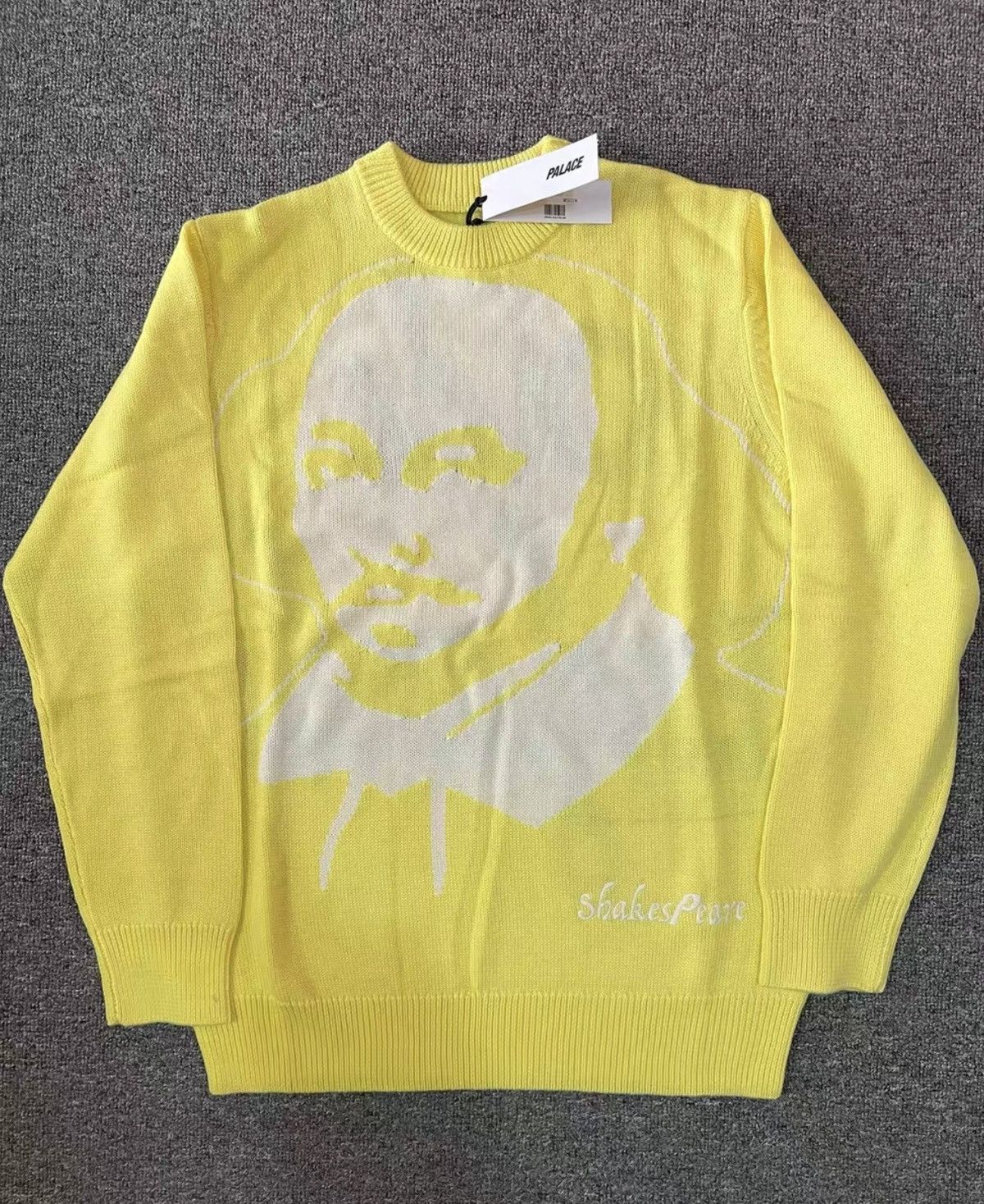 Palace Palace "As You Like It" Shakespeare Portrait Wool Sweater Size US M / EU 48-50 / 2 - 1 Thumbnail