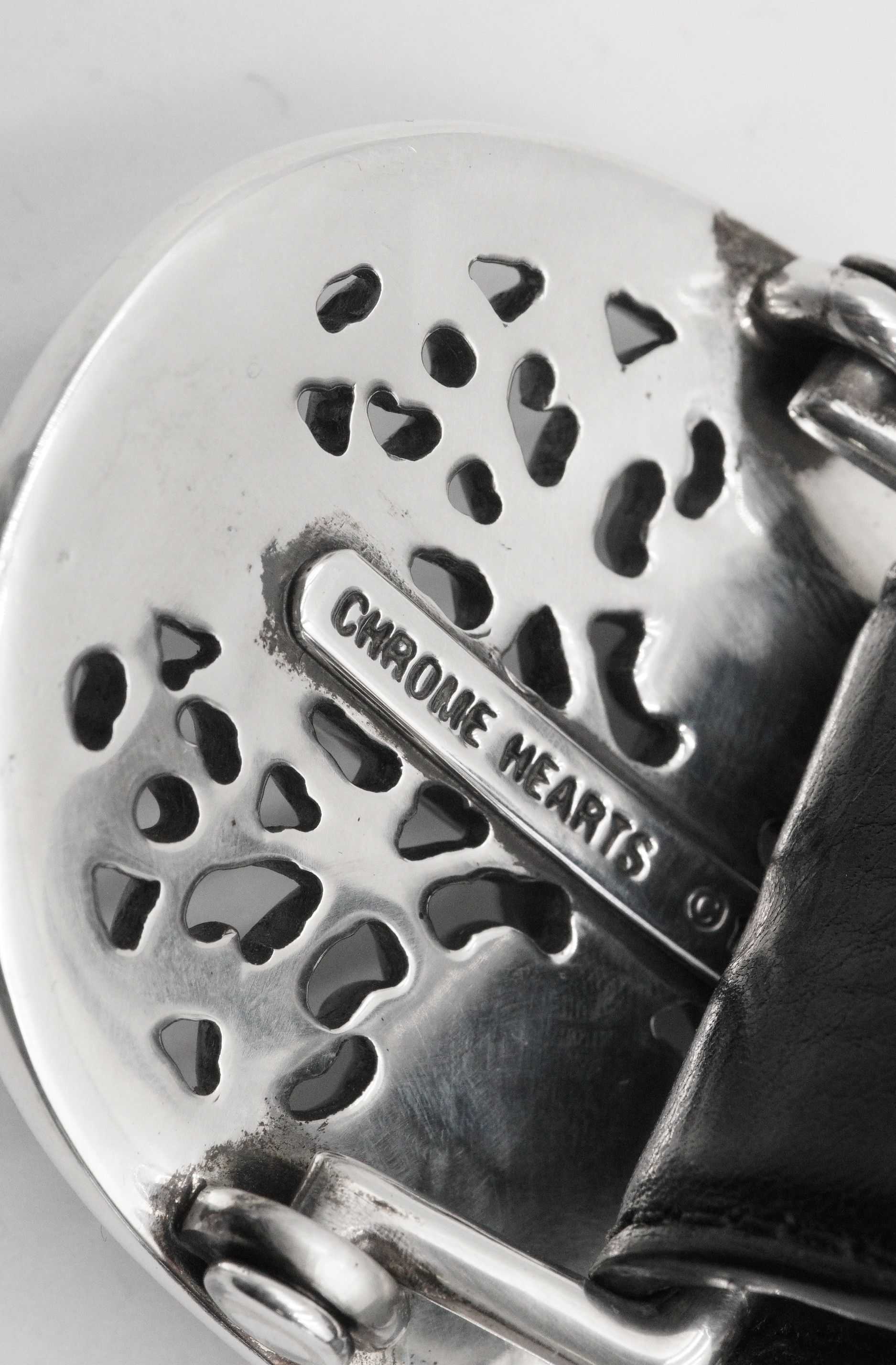 Chrome Hearts Chrome Hearts Oval Cross Belt in Silver - 34 Size 34 - 10 Thumbnail