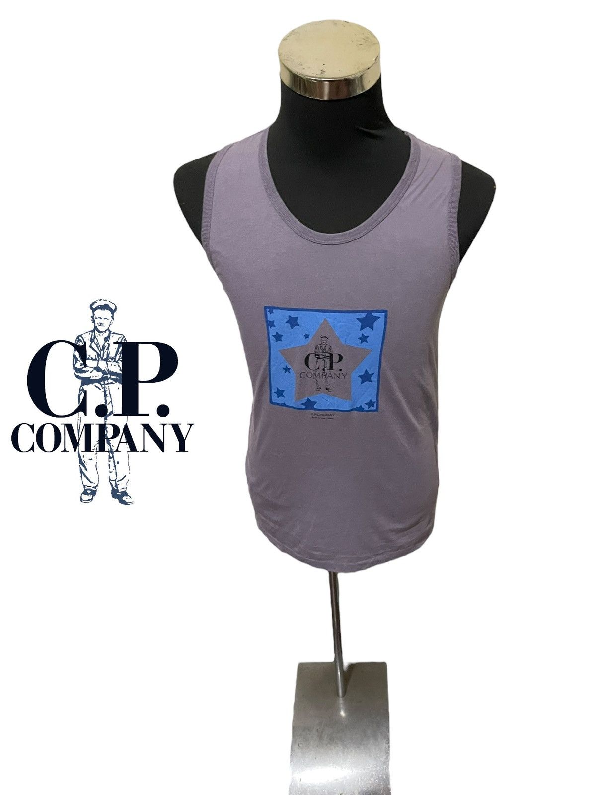 C.P. Company × Massimo Osti VTG C.P. Company Massimo Osti Single Stitch Tank Tops Size US M / EU 48-50 / 2 - 6 Thumbnail