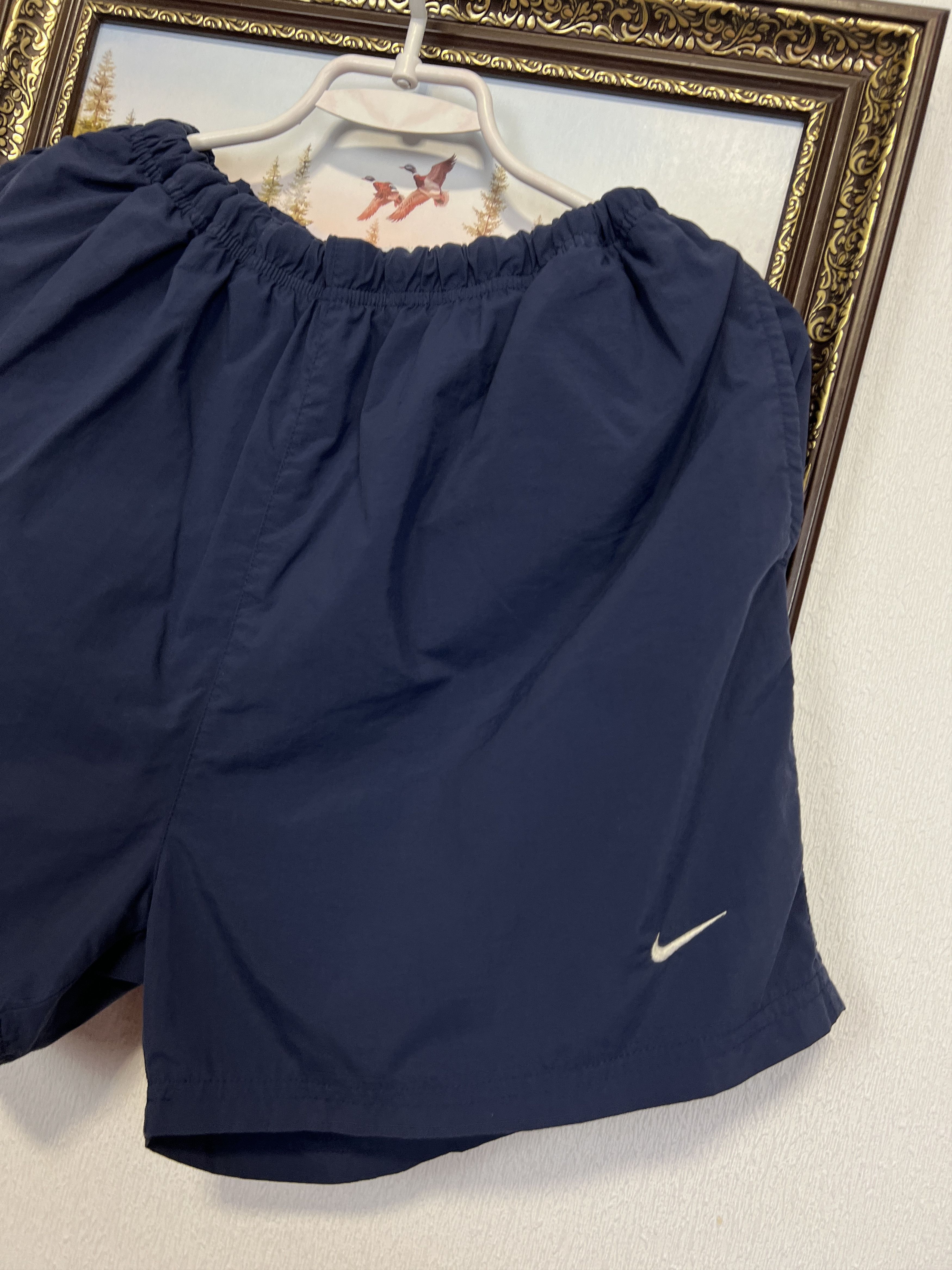 Nike Vintage Nike Shorts Rare Swoosh Athletic Run Hype Y2K Size US 34 / EU 50 - 2 Thumbnail