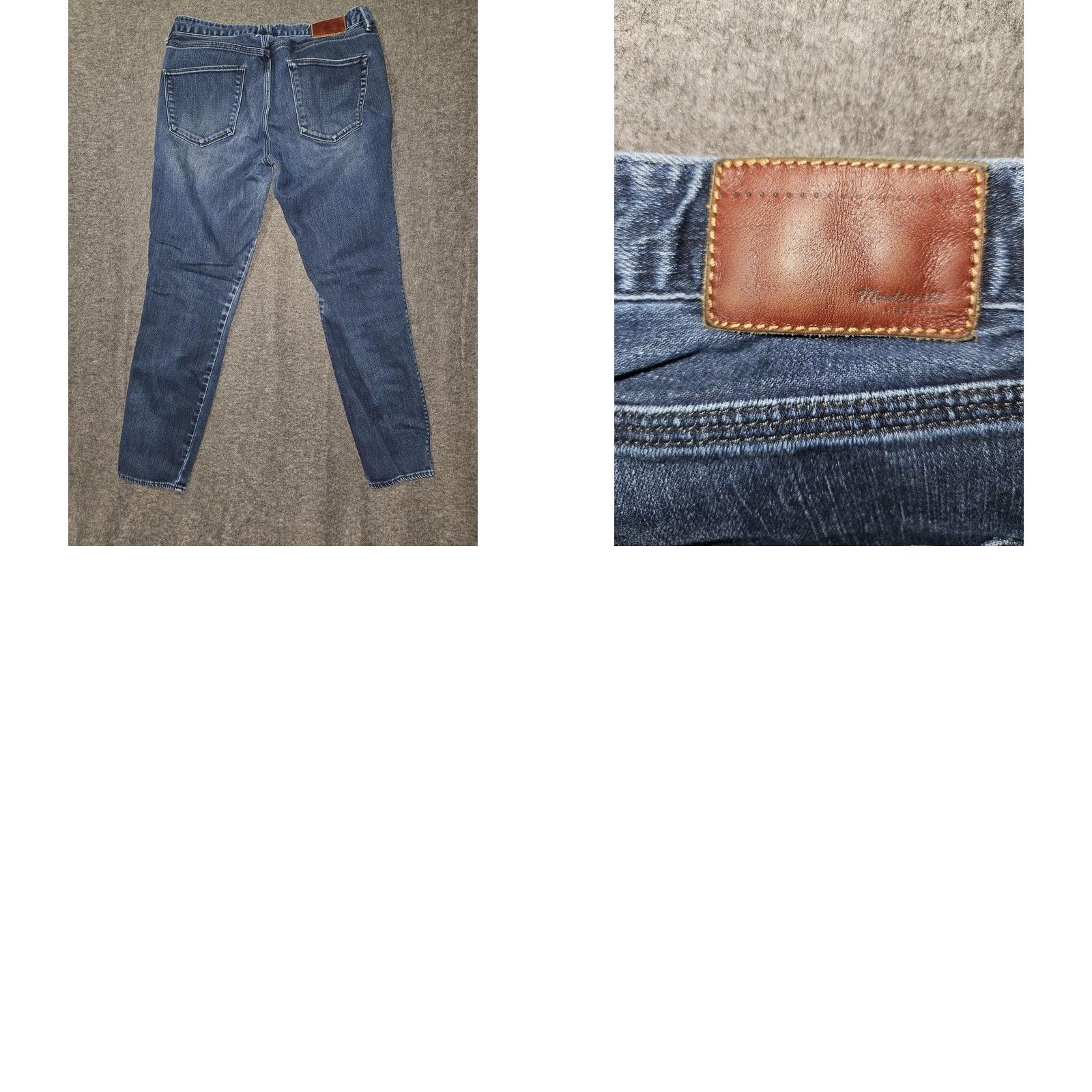 Madewell Madewell Jeans Womens 29 Skinny Ankle Stretch Denim Medium Wash Pants Size 29" - 8 Thumbnail