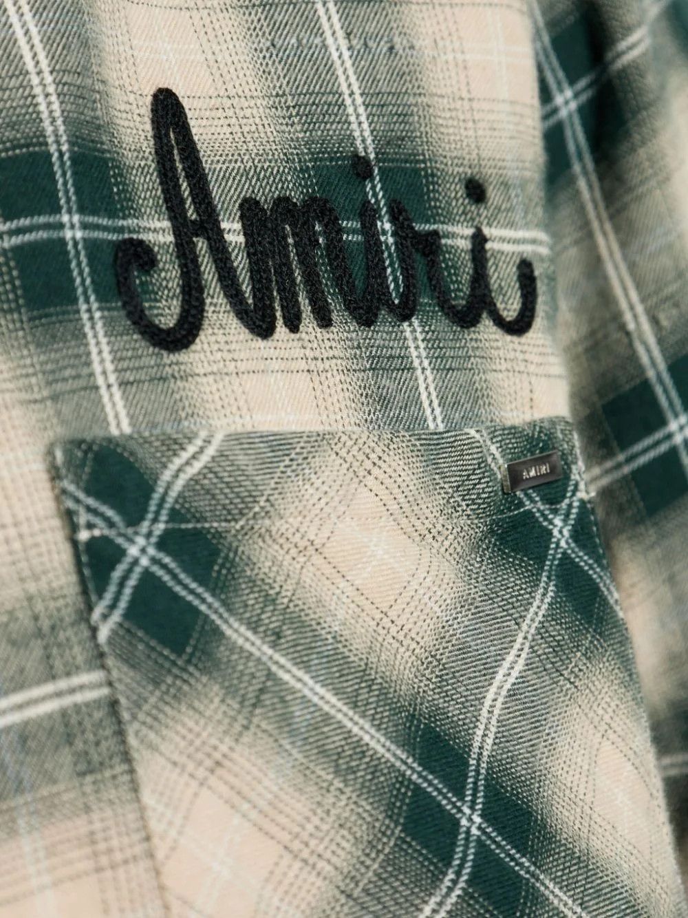 Amiri o1orln1125 Checked Shirt in Multicolor Size US XL / EU 56 / 4 - 4 Thumbnail