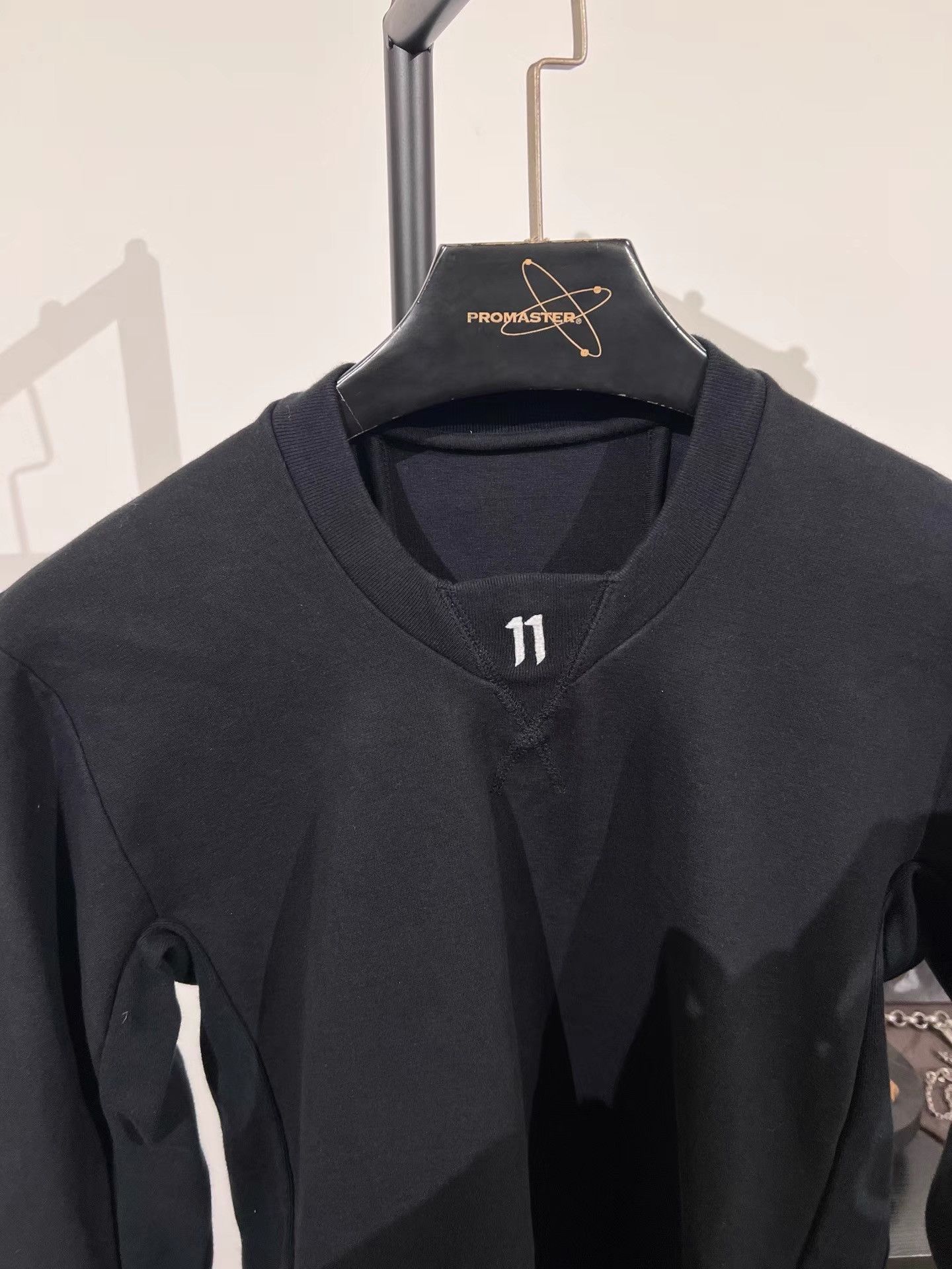 11 By Boris Bidjan Saberi 11by BBS Embroidered Crewneck Sweatshirt K35 Size US M / EU 48-50 / 2 - 3 Thumbnail