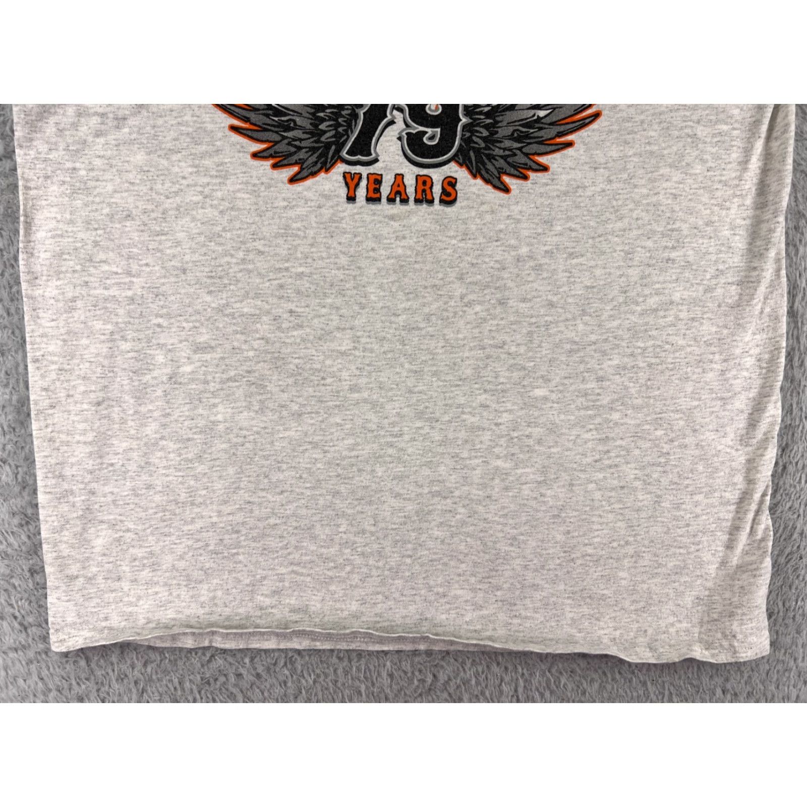 Vintage Sturgis Shirt Adult Large Gray Motorcycle 2019 79th Cotton Short Sleeve T-Shirt Size L / US 10 / IT 46 - 7 Thumbnail