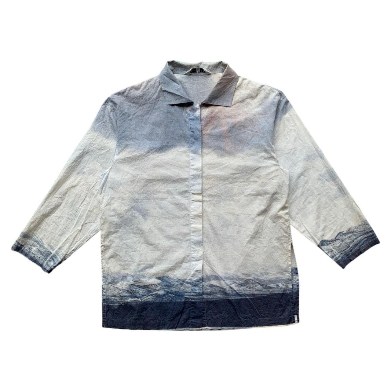 Christian Dior Monsieur × Vintage Vintage Christian Dior Sports Loop Collar Printed Shirt Size M / US 6-8 / IT 42-44 - 1 Thumbnail
