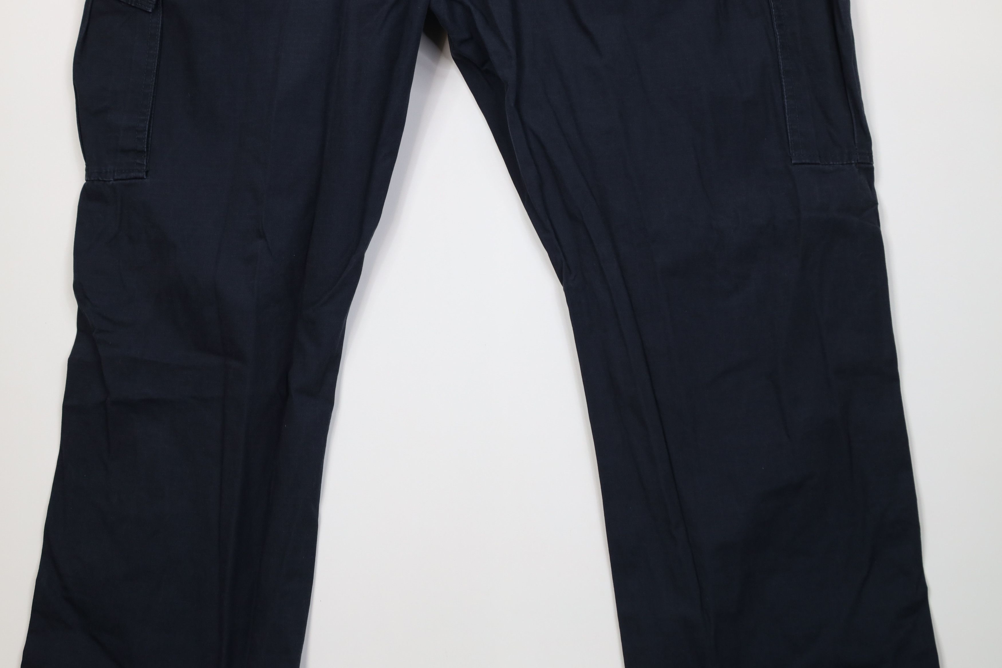 Wrangler Vintage Y2K Wrangler Ripstop Wide Leg Cargo Pants Navy Blue Size US 40 / EU 56 - 12 Thumbnail
