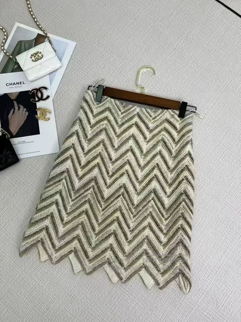 Chanel Chanel Hamburg series organised skirt Size 24" / US 00 / IT 34 - 2 Thumbnail