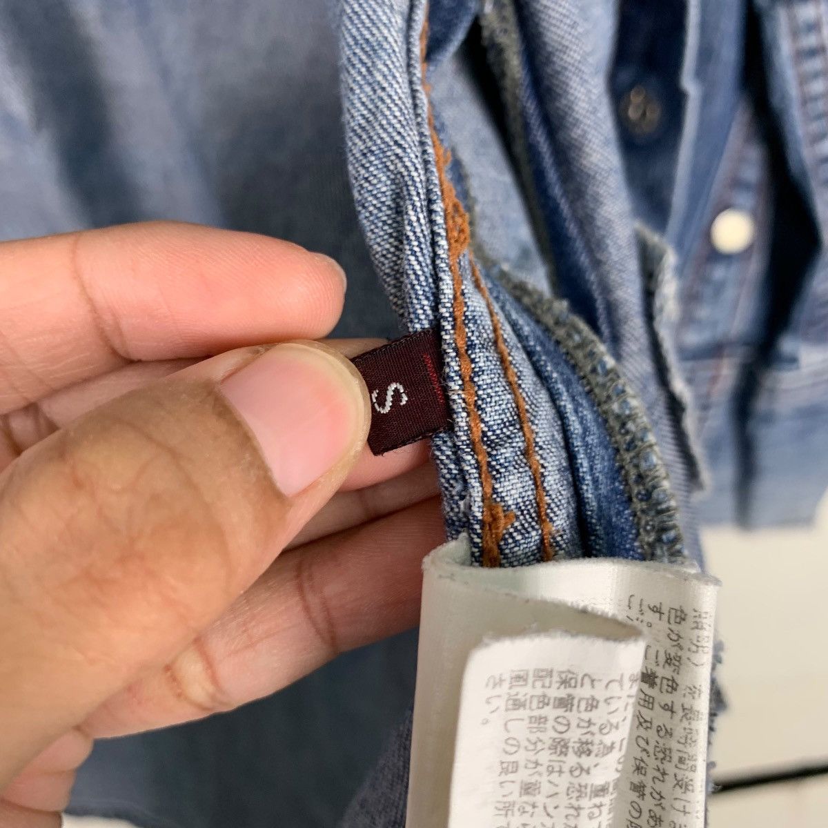 Avirex AVIREX Four Pocket Washed Denim Jacket #0185-C9 Size S / US 4 / IT 40 - 20 Thumbnail