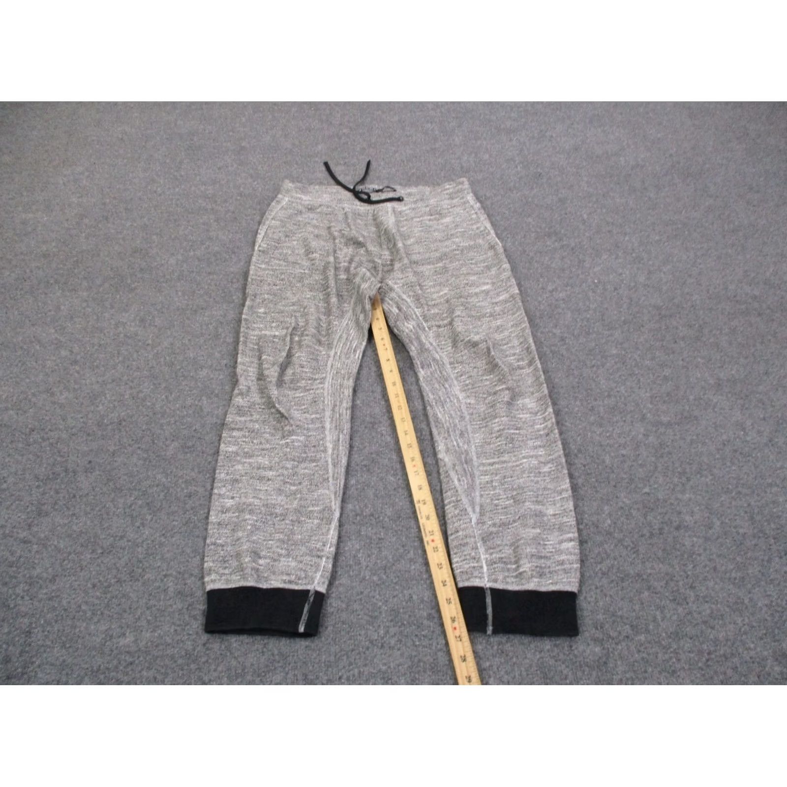 Vintage ISAORA Sweatpants Mens XL Gray Jogger Sportswear Pants Regular Inseam 27 in Tapered Fit Size US 36 / EU 52 - 3 Thumbnail