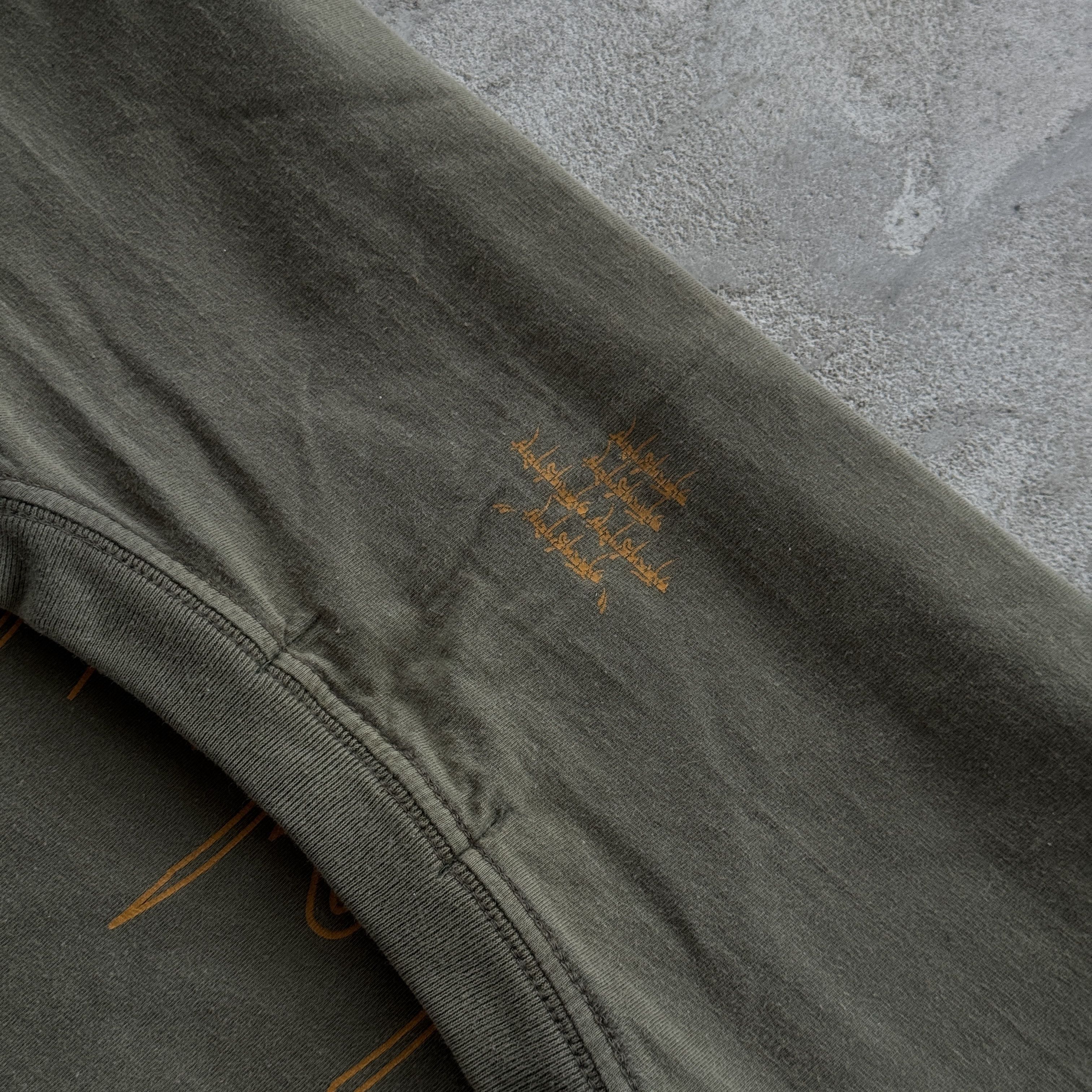 Blacksmith Blacksmith Vintage Olive Green Khaki Graphic Font T Shirt Size US L / EU 52-54 / 3 - 5 Thumbnail