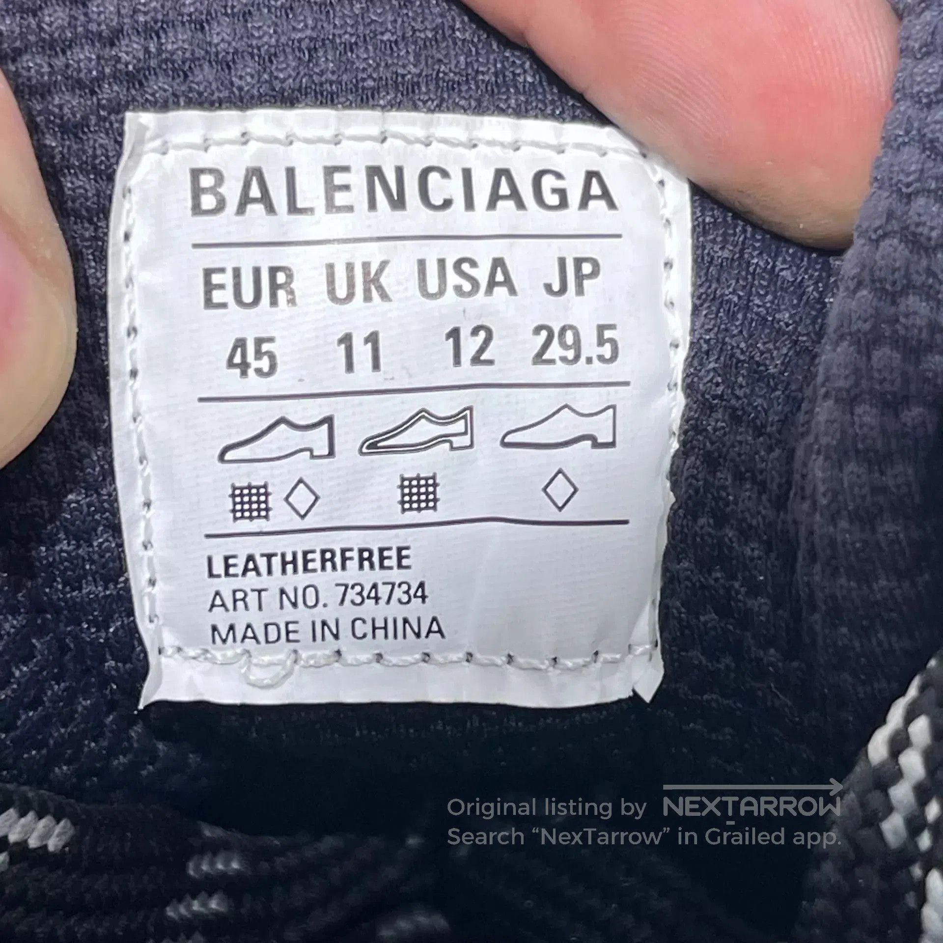 Balenciaga Black High. Size US 12 / EU 45 - 8 Thumbnail