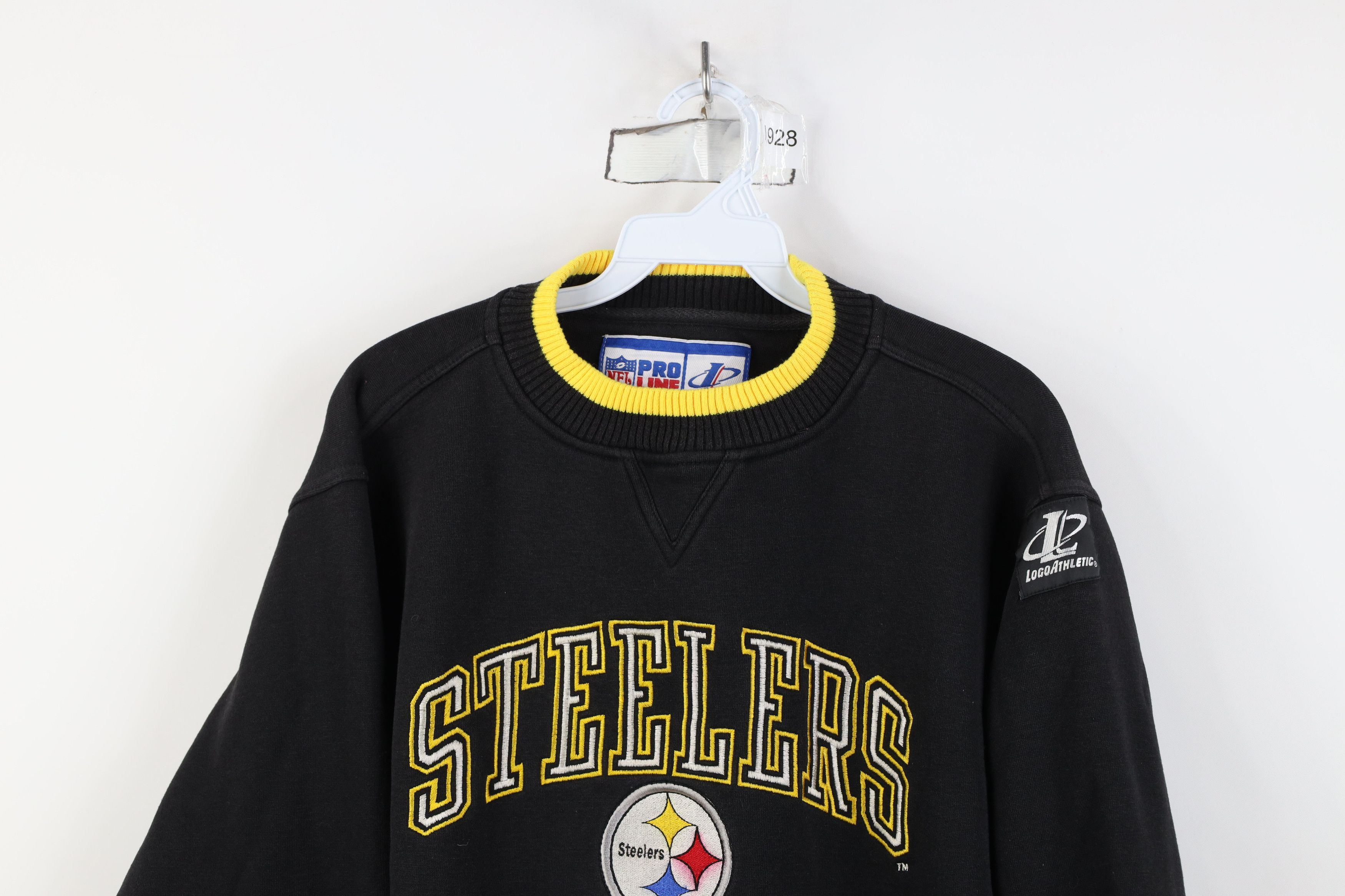 Vintage Vintage 90s Logo Athletic Steelers Football Sweatshirt Size US M / EU 48-50 / 2 - 2 Thumbnail