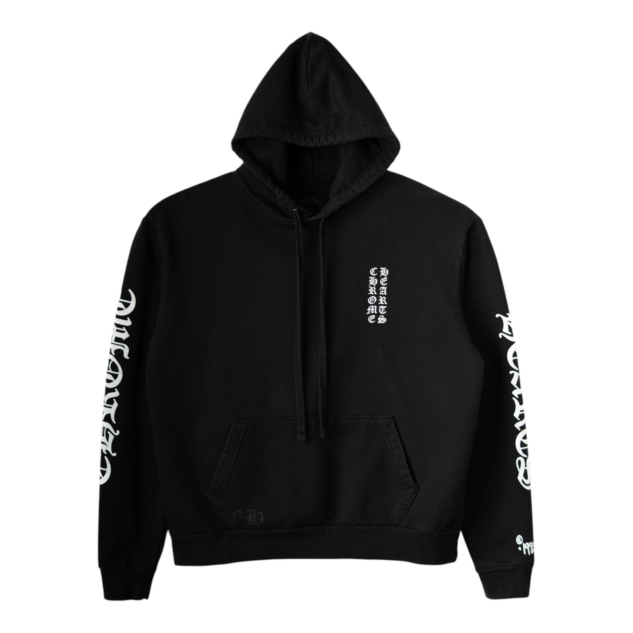 Chrome Hearts Vertical Logo フーディー パーカー Chrome Hearts Vertical Logo Hoodie | Grailed