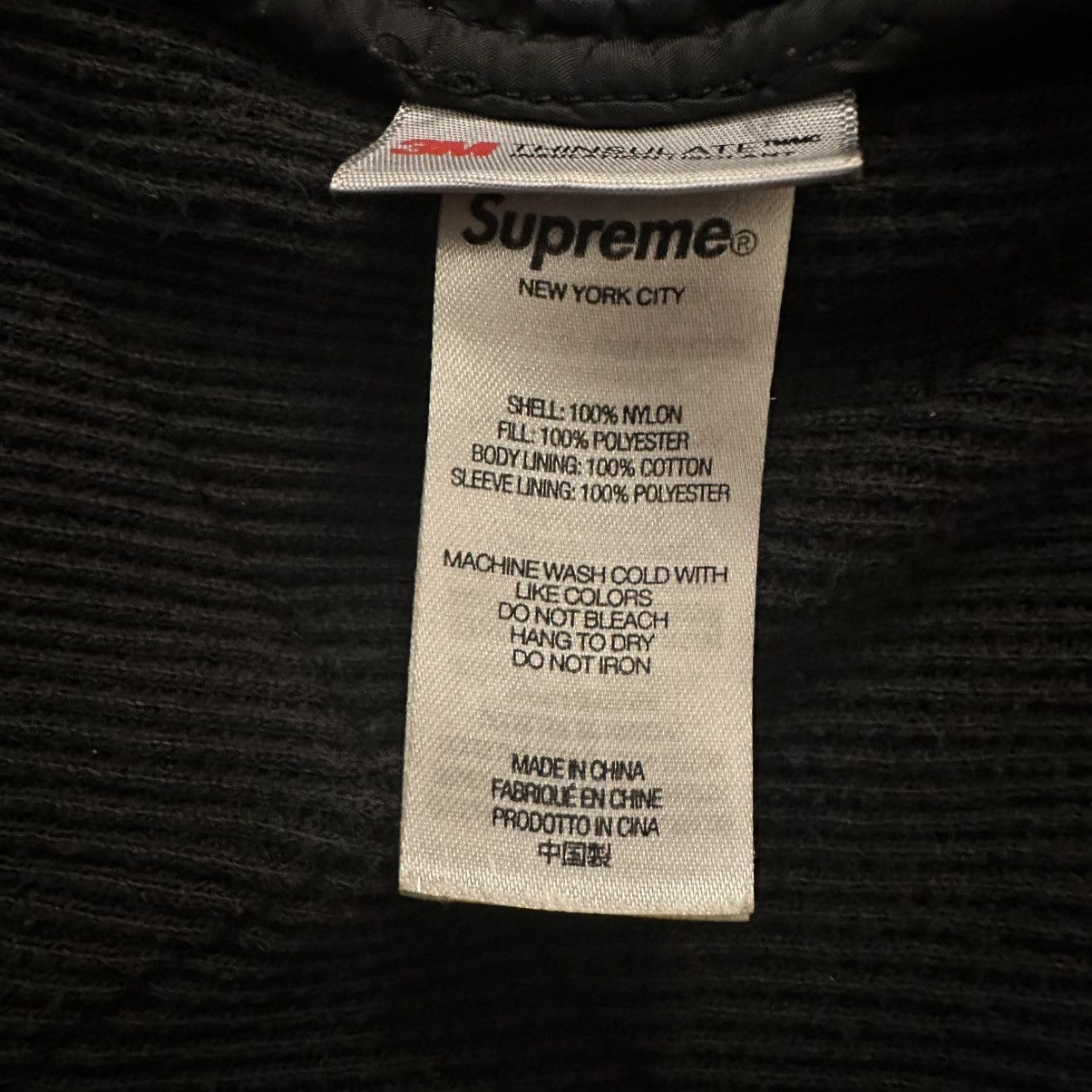 Supreme Supreme Quit Your Job Quilted Work Jacket Size US L / EU 52-54 / 3 - 7 Thumbnail