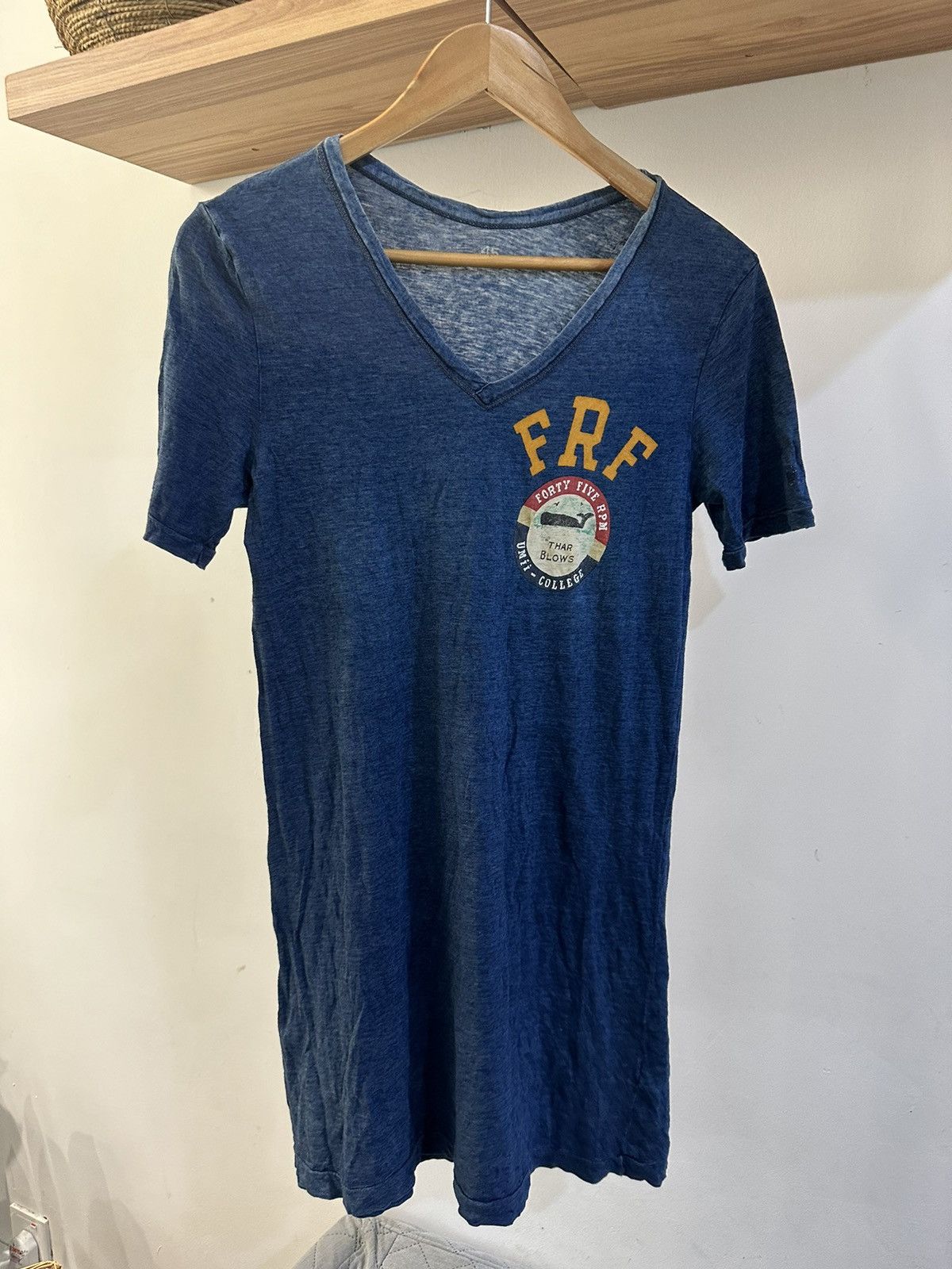 Vintage 45rpm FRF V Neck Long Shirt