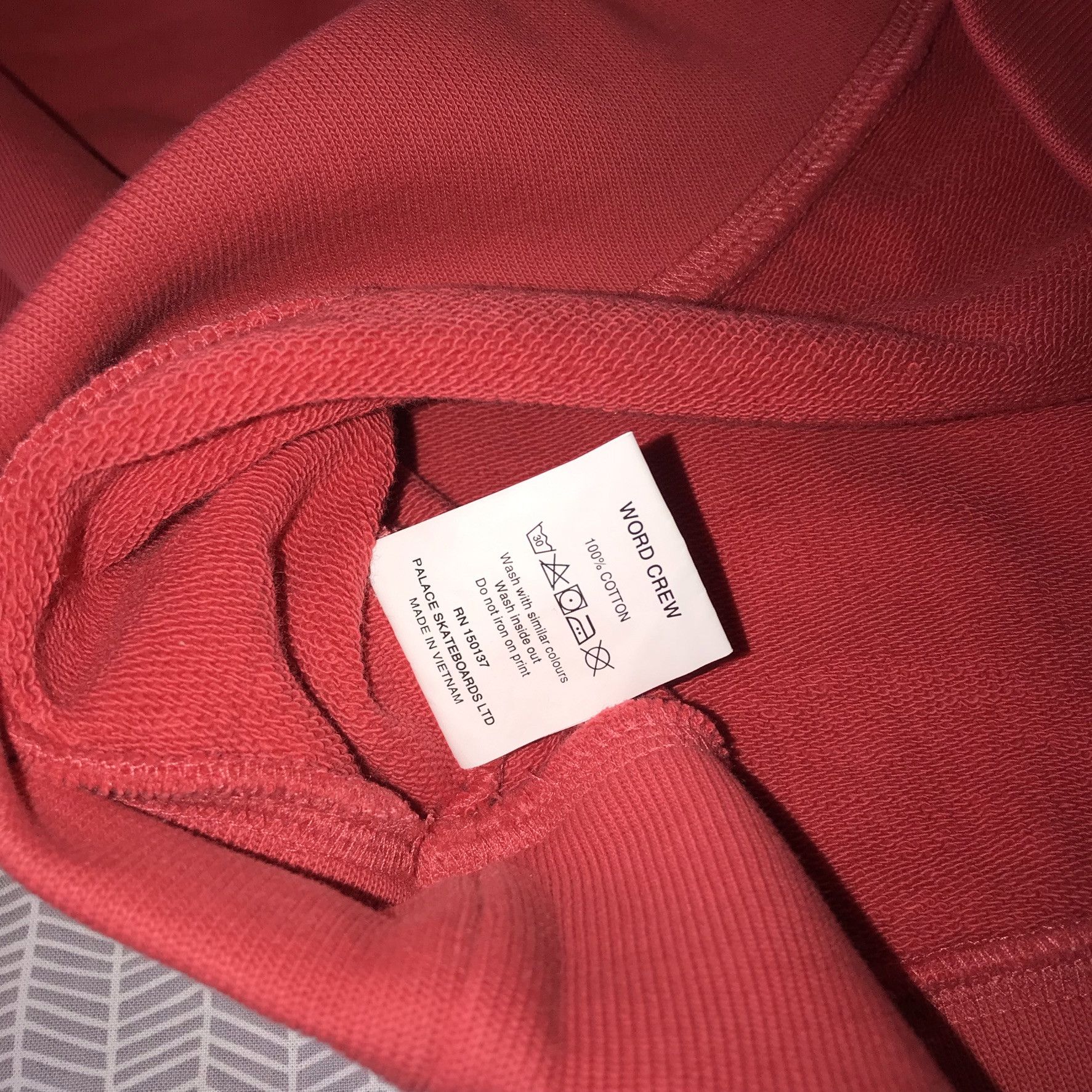 Palace Palace Word Crew FW 21 Embroidered Logo Size US XL / EU 56 / 4 - 8 Thumbnail