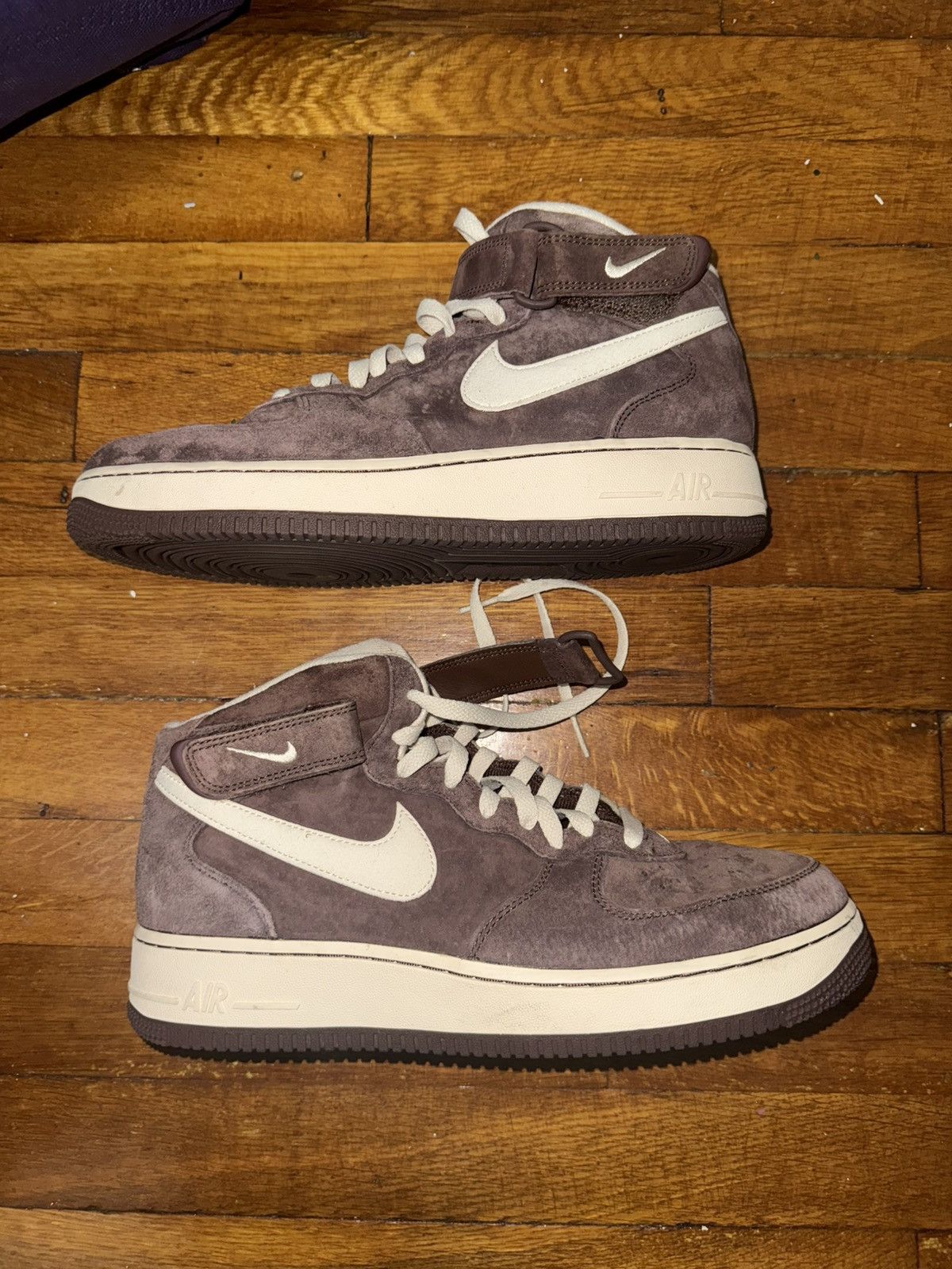 Nike Nike Air Force 1 Mid ’07 LV8 Suede – Brown/White Size US 9.5 / EU 42-43 - 2 Thumbnail
