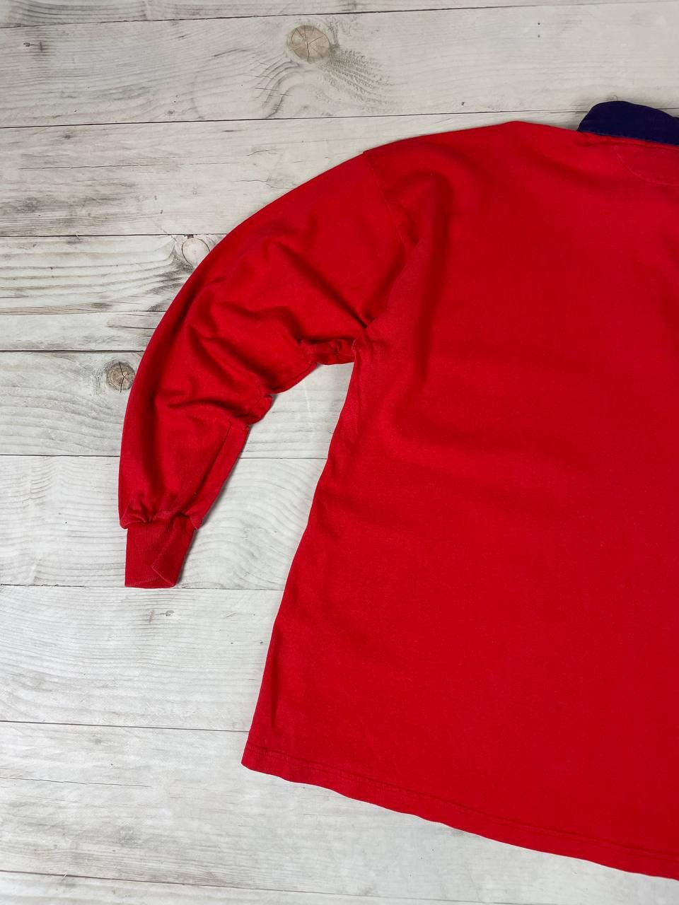 Nike Vintage NIKE RFU England Rugby Union Long Sleeve Shirt 90s Size US L / EU 52-54 / 3 - 14 Thumbnail