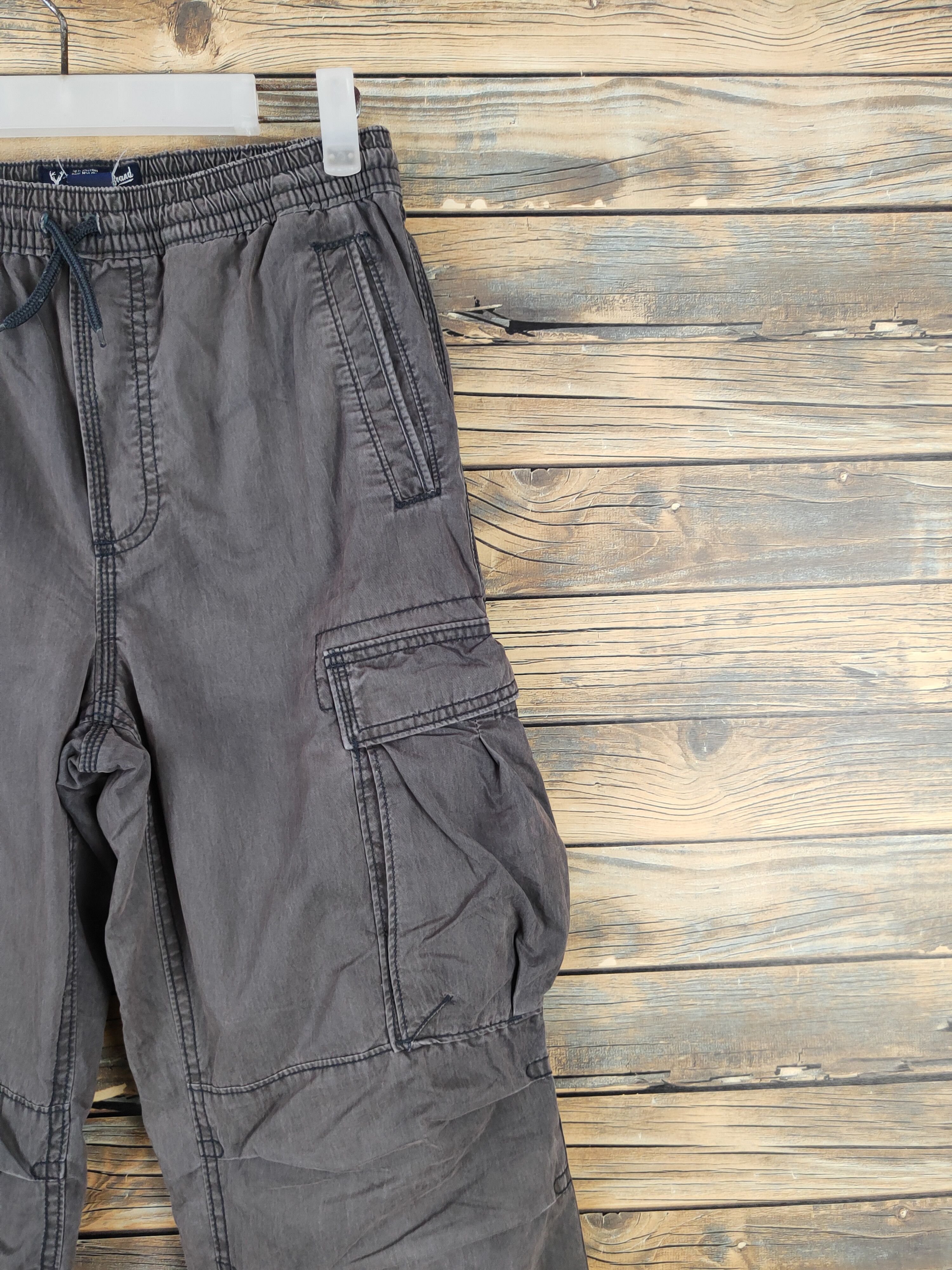 Gap Gap Dark Gray Faded Multipocket Sweatpants #W1013 Size US 26 / EU 42 - 5 Thumbnail