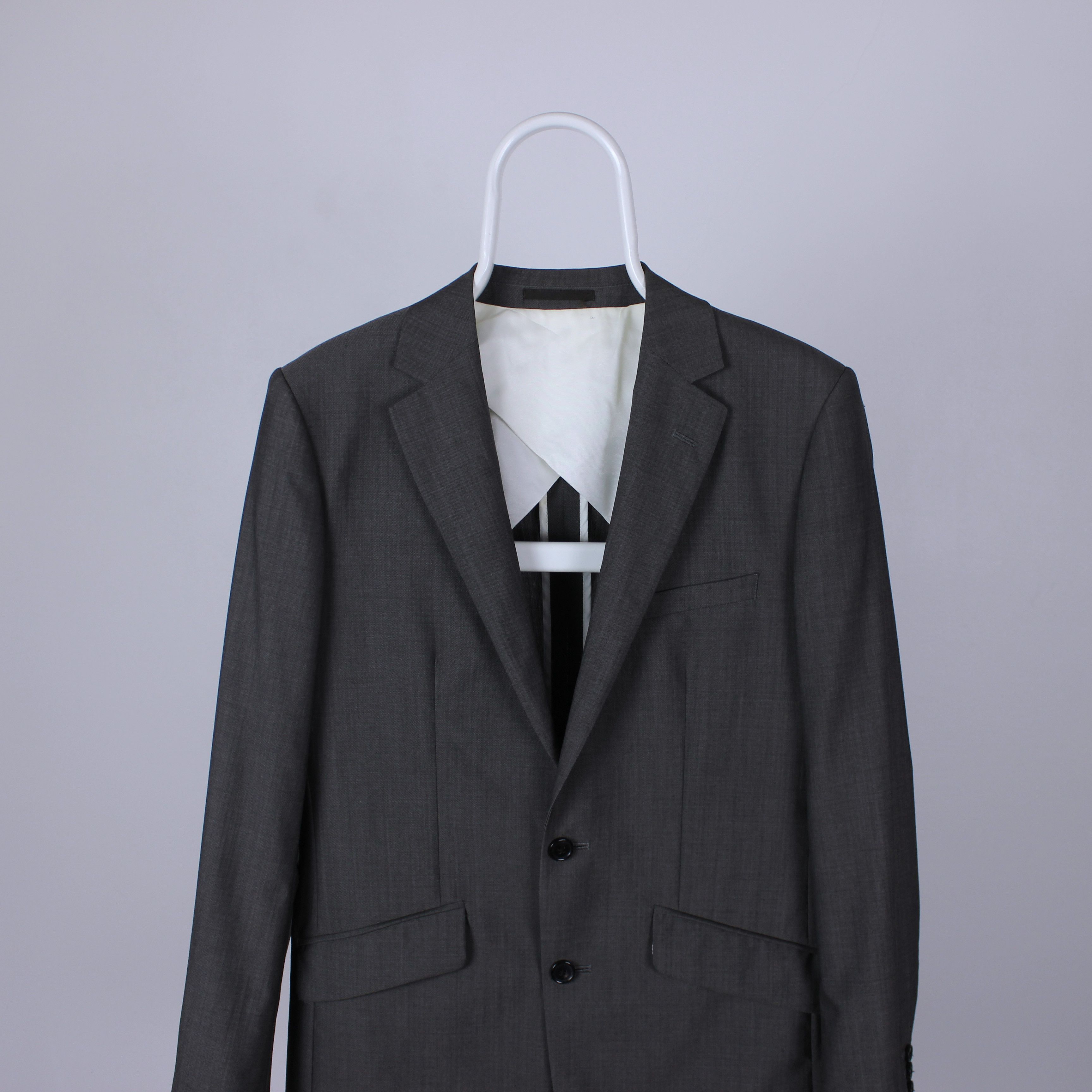Reiss Reiss blazer gray wool rare XS S men Size 36R - 4 Thumbnail