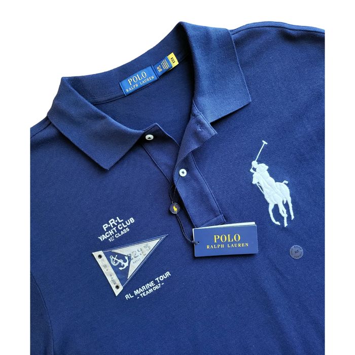 Ralph Lauren NWT POLO Ralph Lauren Yacht Club Big Pony Polo Size XLT ...