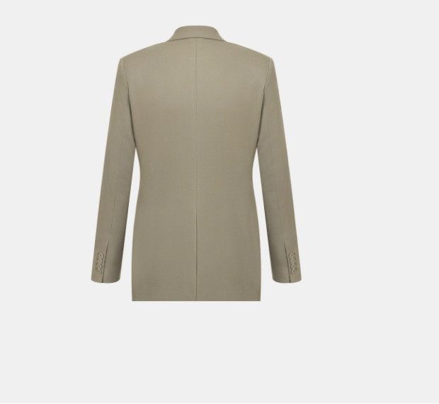 Dior o1w1db11124 Double-Breasted Jacket in Beige Size US L / EU 52-54 / 3 - 2 Thumbnail