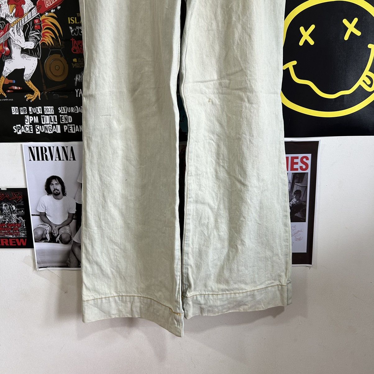 Vintage Vintage Japanese Brand Flare Overall Size US 32 / EU 48 - 5 Thumbnail