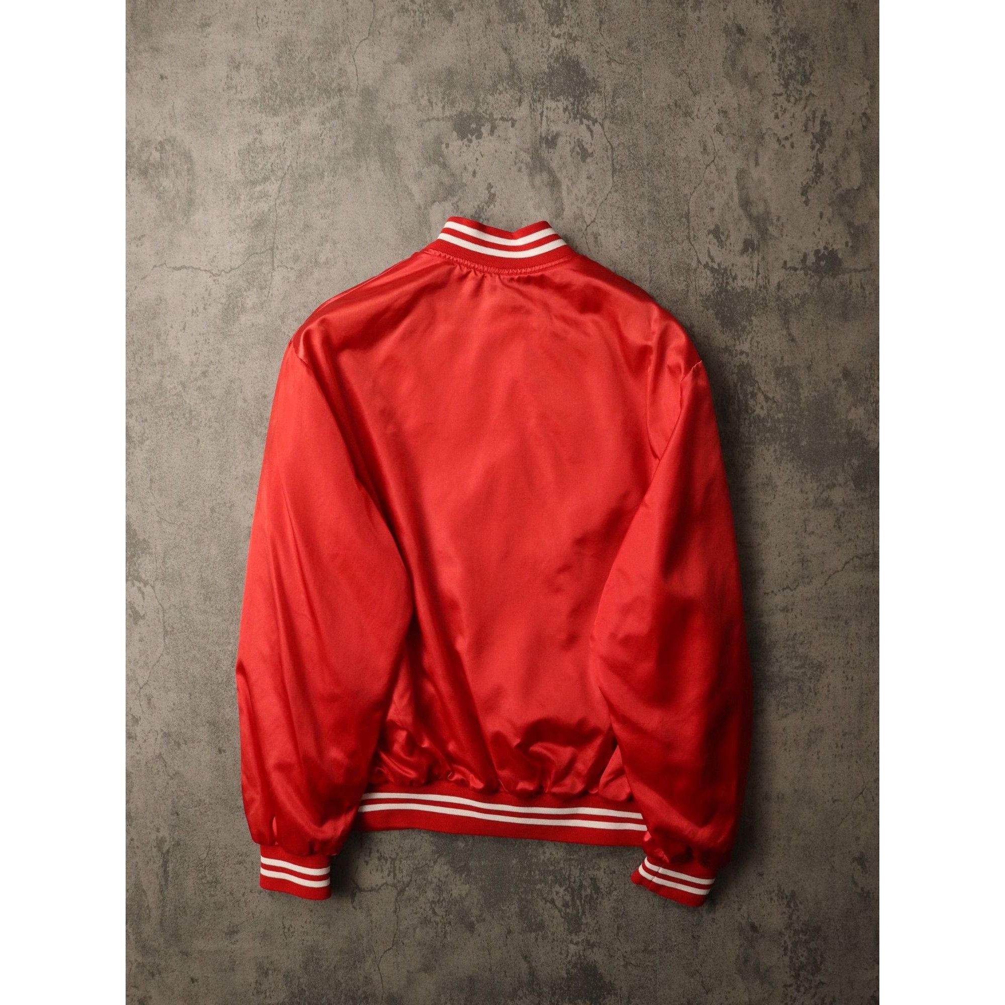 Vintage Vintage Apple Auto Glass Jacket Satin Snap On Size US L / EU 52-54 / 3 - 2 Thumbnail
