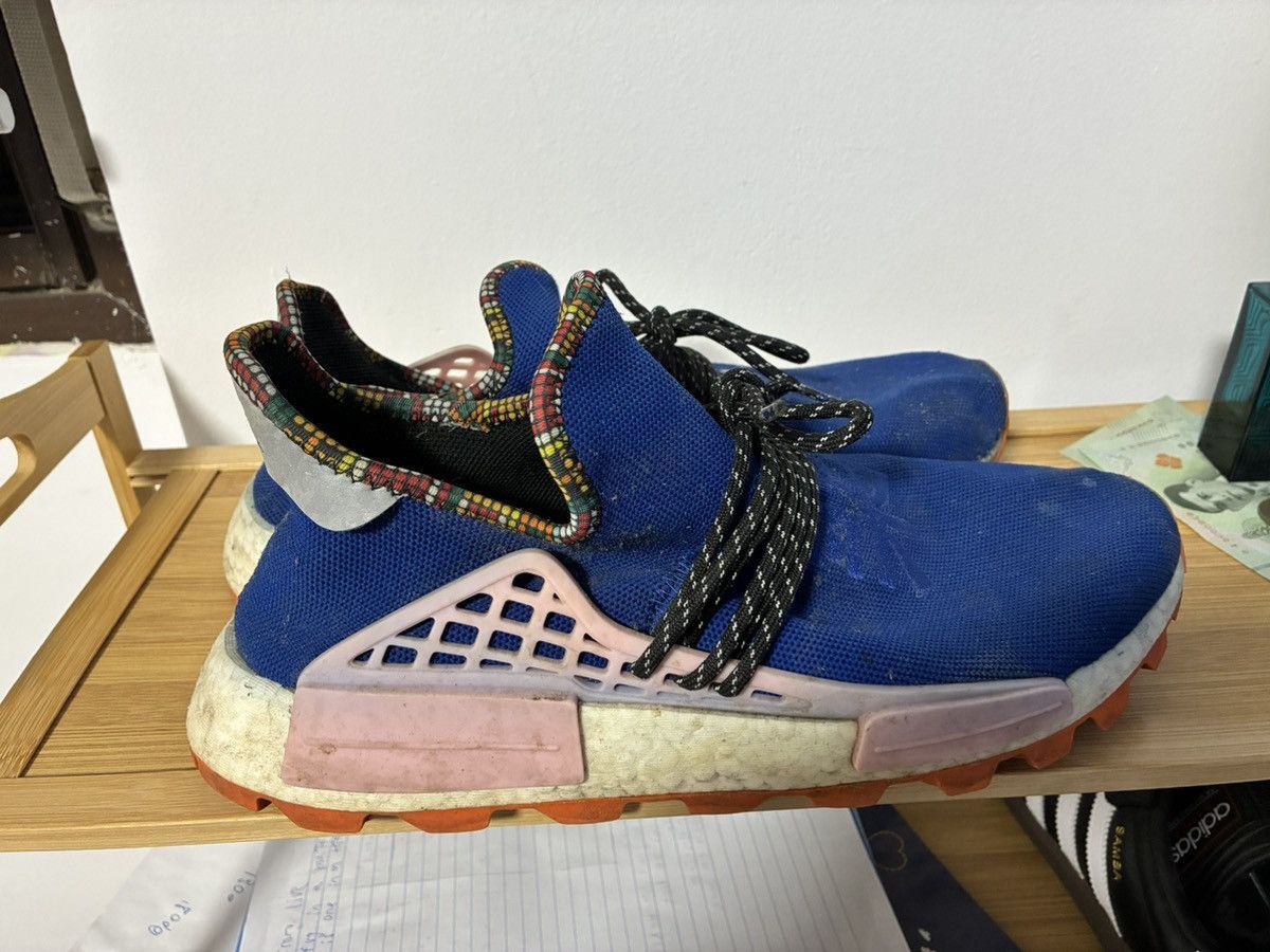 Adidas × Pharrell Adidas NMD Hu Pharrell Inspiration Pack Powder Blue Size US 11 / EU 44 - 3 Thumbnail