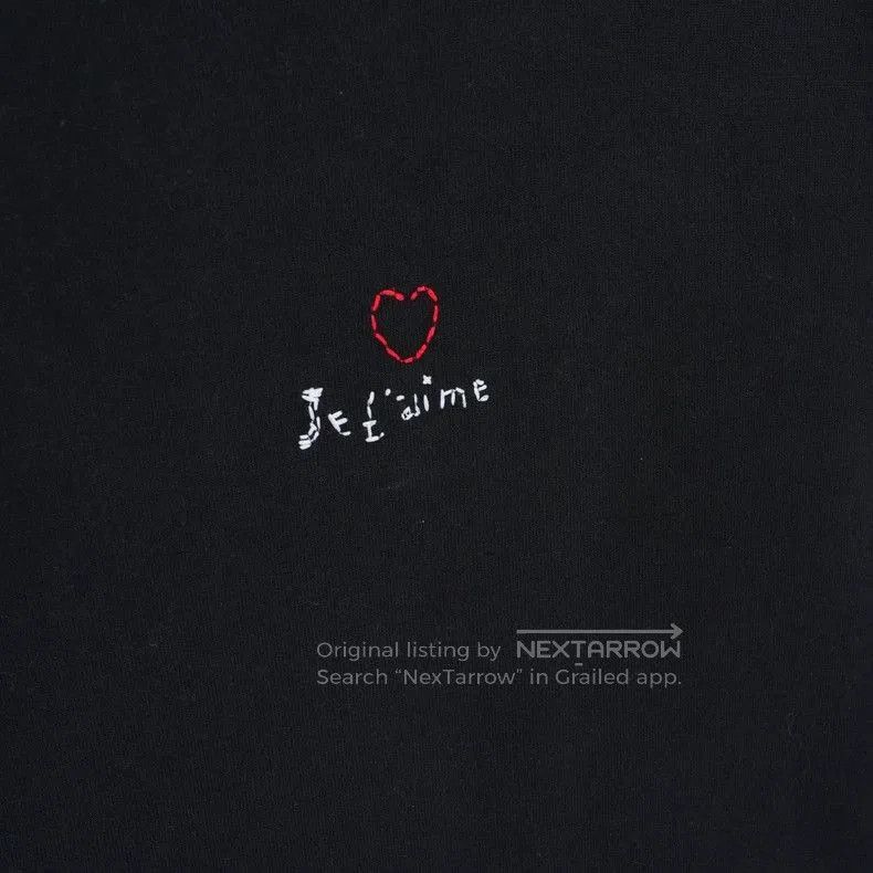 Balenciaga Balenciaga Qixi Limited Edition Heart Embroidery Short Slee Size US S / EU 44-46 / 1 - 3 Thumbnail