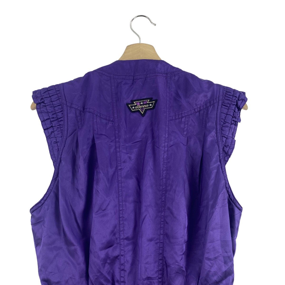 Ellesse × Goldwin ELLESSE ITALY By GOLDWIN Ski Multi Pockets Sleeveless Purple Size US 26 / EU 42 - 5 Thumbnail