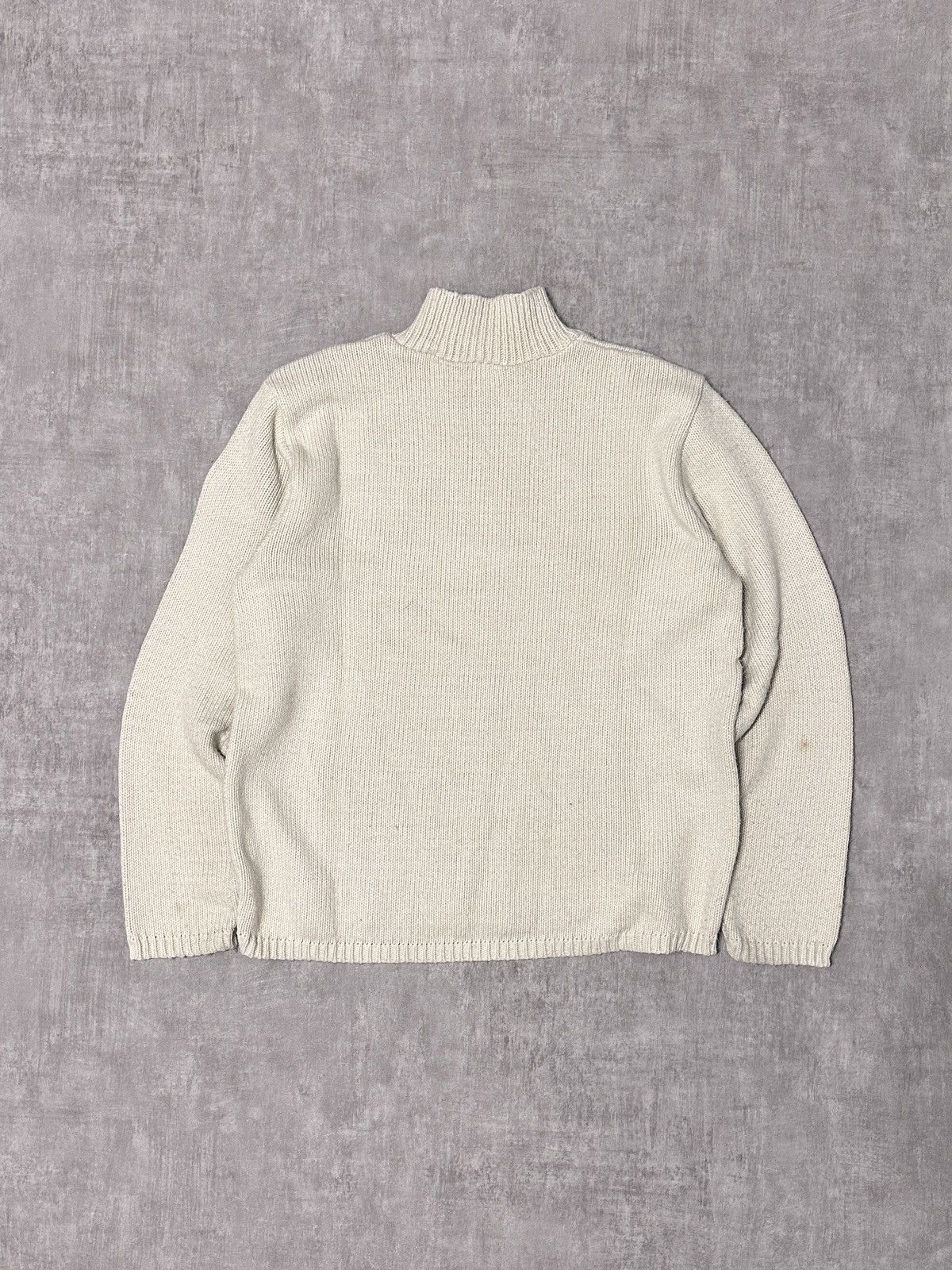 Japanese Brand y2K archival Avant Garde ribbed Japan style knit sweater Size US M / EU 48-50 / 2 - 2 Thumbnail