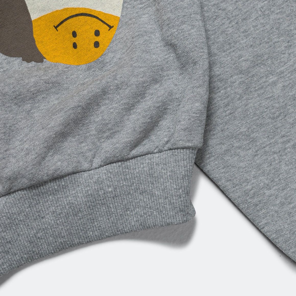 Kapital KAPITAL BIG BEAR HAPPY SOCKS GREY TOP SWT KNIT SWEATSHIRT Size US XL / EU 56 / 4 - 8 Thumbnail
