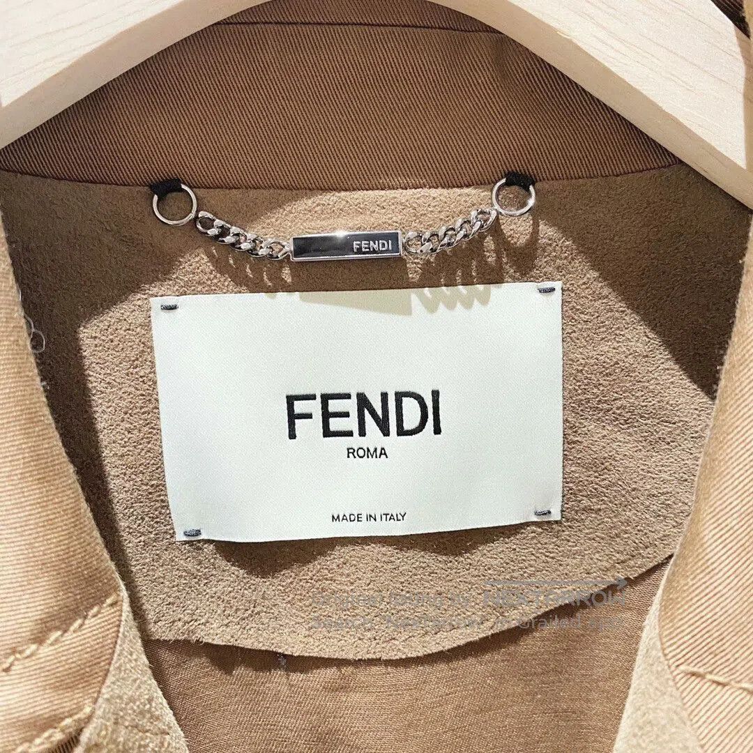 Fendi Fendi Men's Trench Coat Size 44. Size US S / EU 44-46 / 1 - 6 Thumbnail