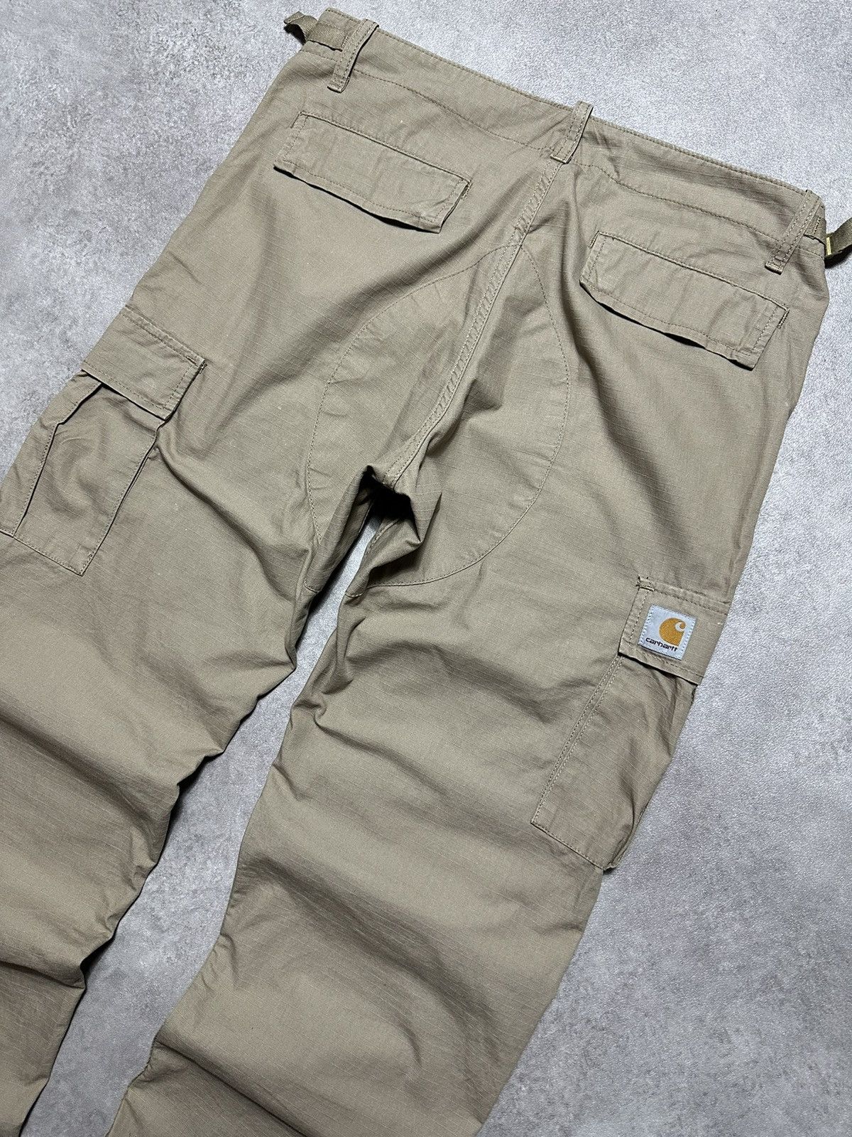 Carhartt × Carhartt Wip × Vintage Mens Vintage Cargo Baggy Carhartt Aviation Pant Size US 33 - 3 Thumbnail