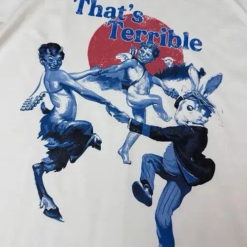 Japanese Brand Fun Bunny Tshirt Size US L / EU 52-54 / 3 - 2 Thumbnail