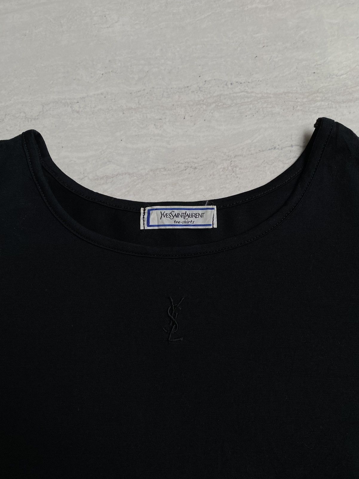 Yves Saint Laurent YSL Yves Saint Laurent Black T-shirt Size US XS / EU 42 / 0 - 10 Thumbnail