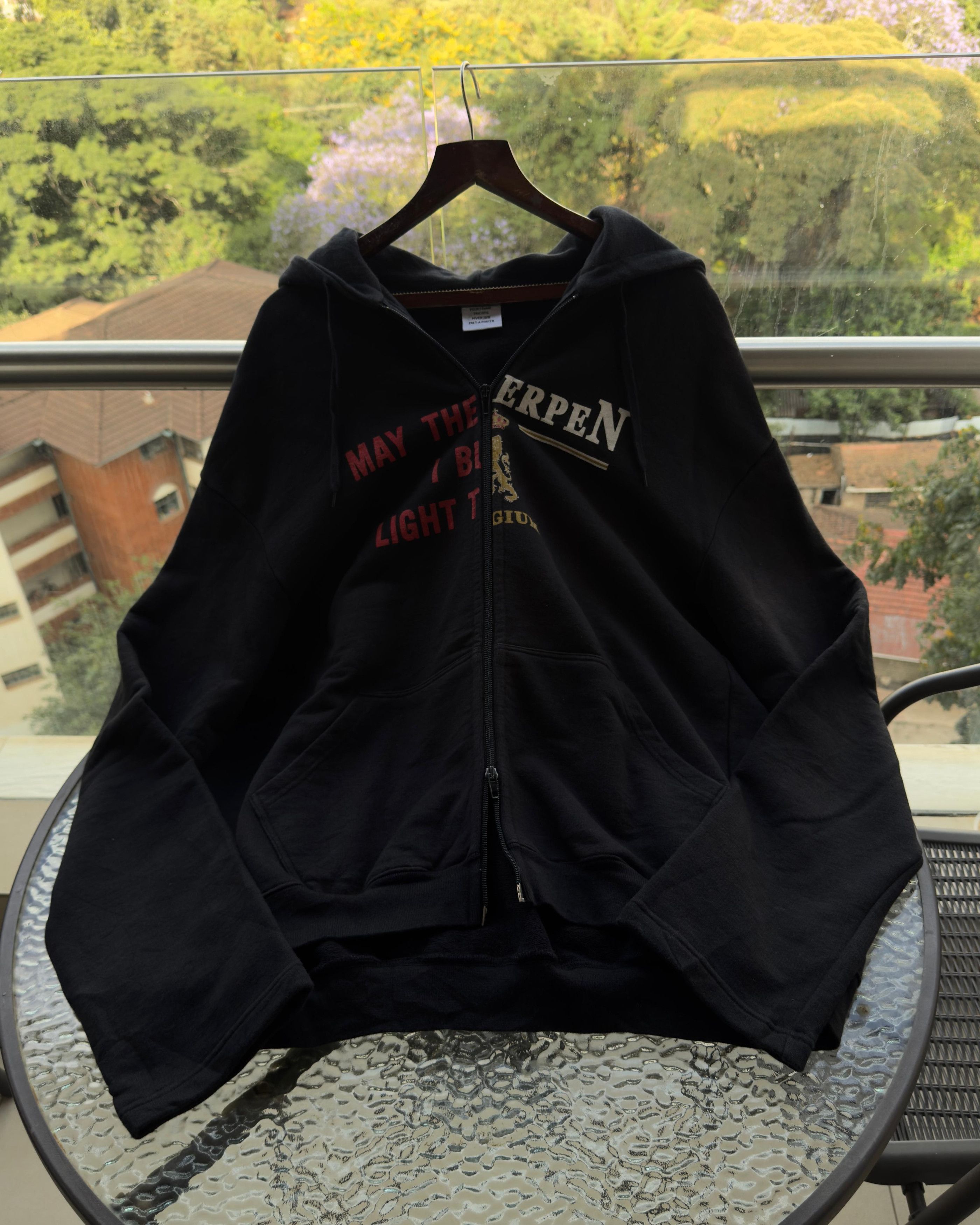 Vetements Vetements “May The Bridges I Burn/Antwerpen” Split